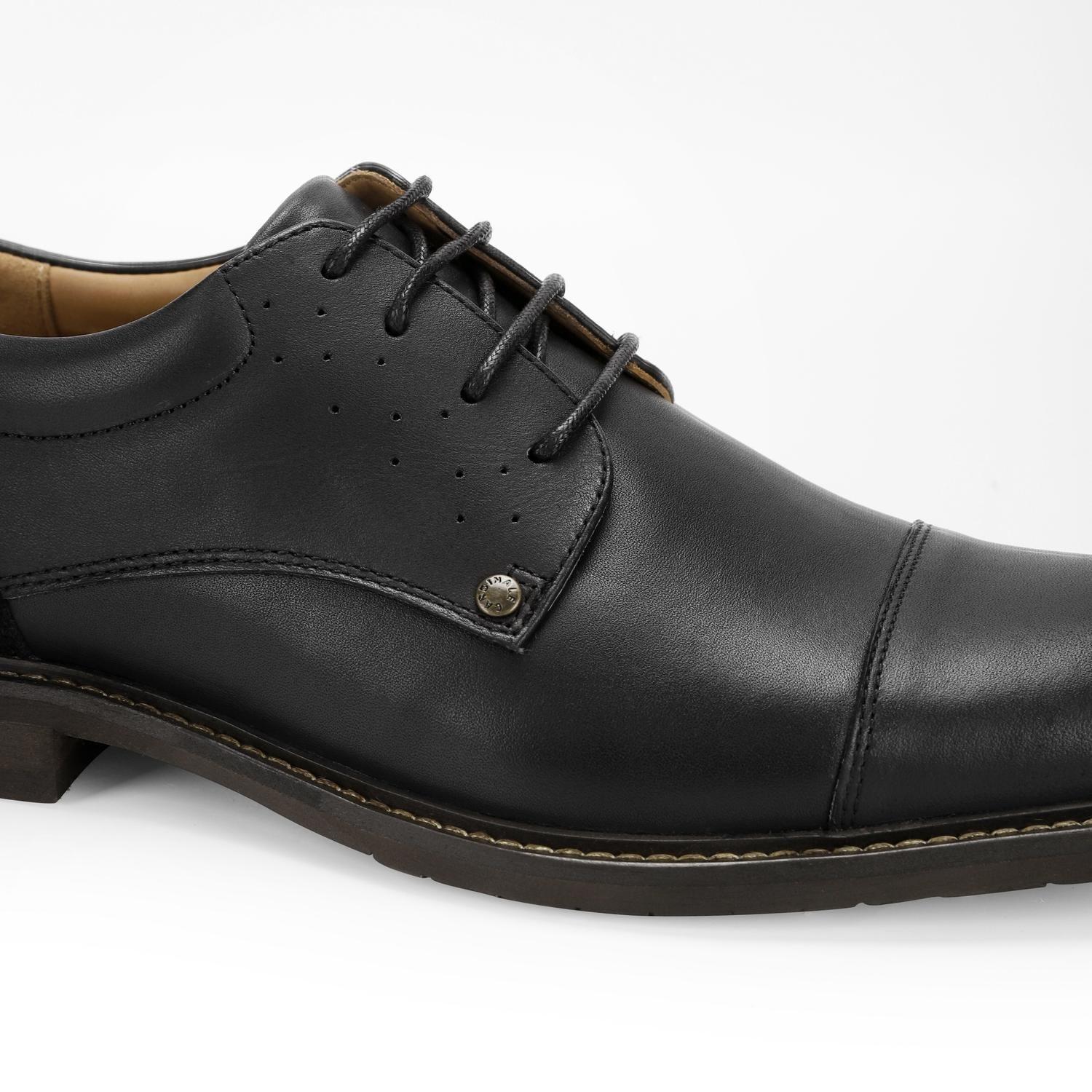 Zapatos Hombre Cuero Corktown-0-02 Negro-4