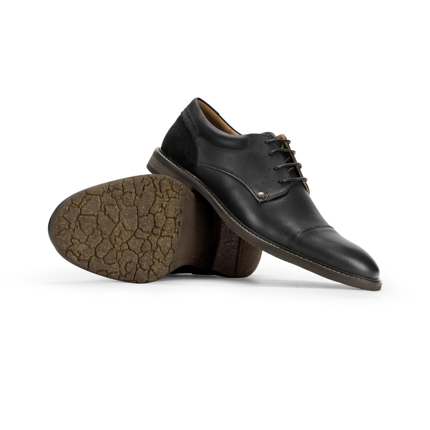 Zapatos Hombre Cuero Corktown-0-02 Negro-5