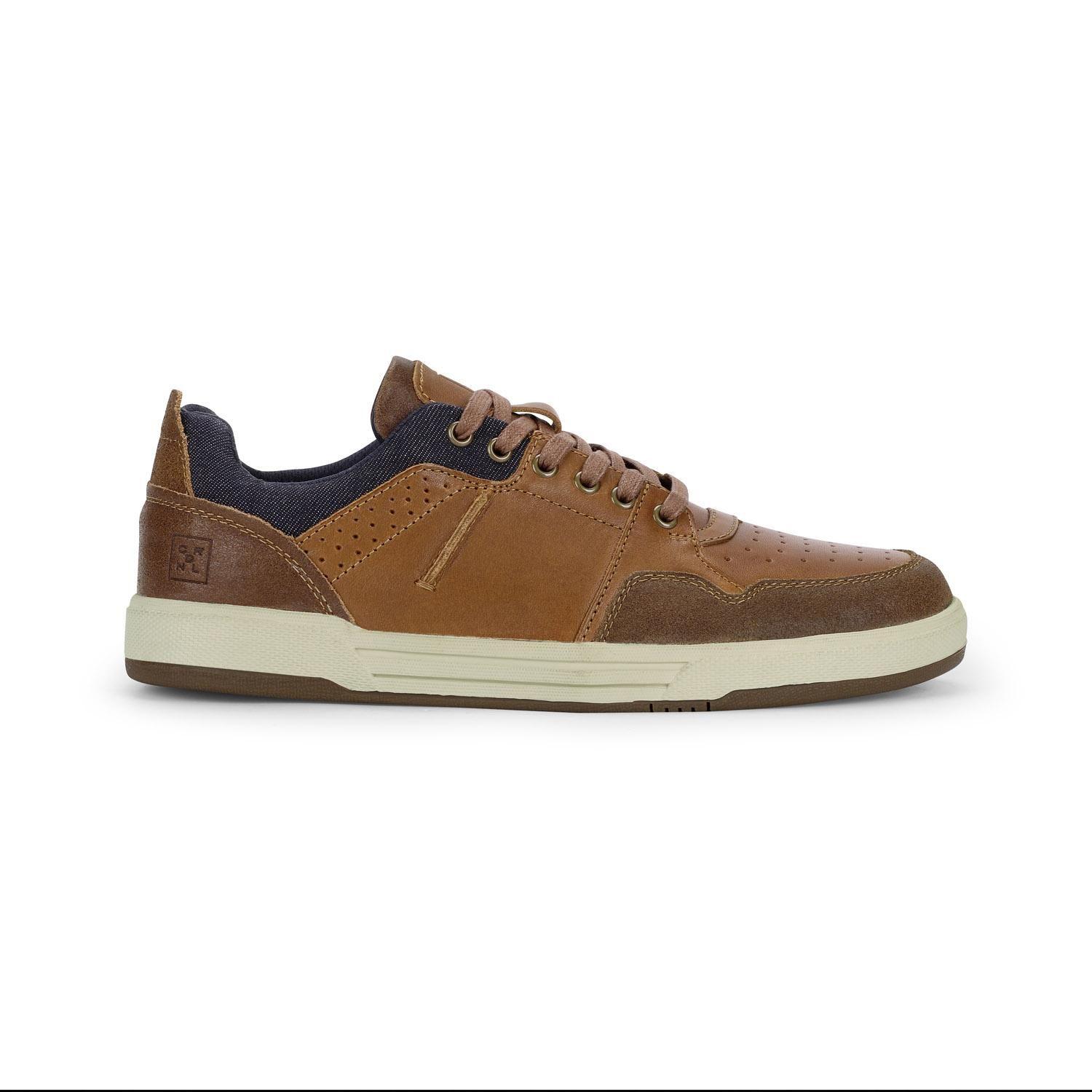 ZAPATILLAS HOMBRE CUERO GUNWALE-0-02 BRANDY-1