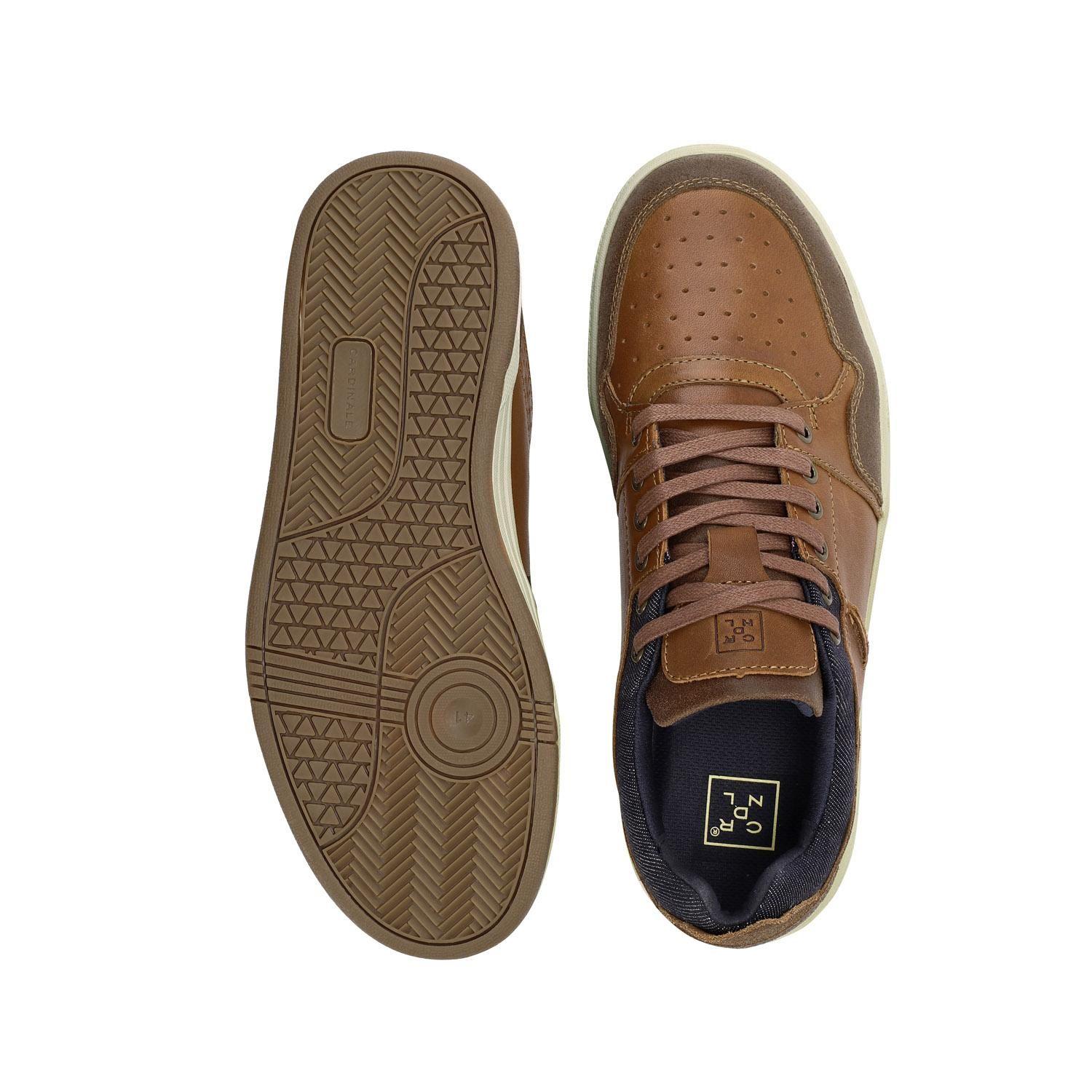 ZAPATILLAS HOMBRE CUERO GUNWALE-0-02 BRANDY-2