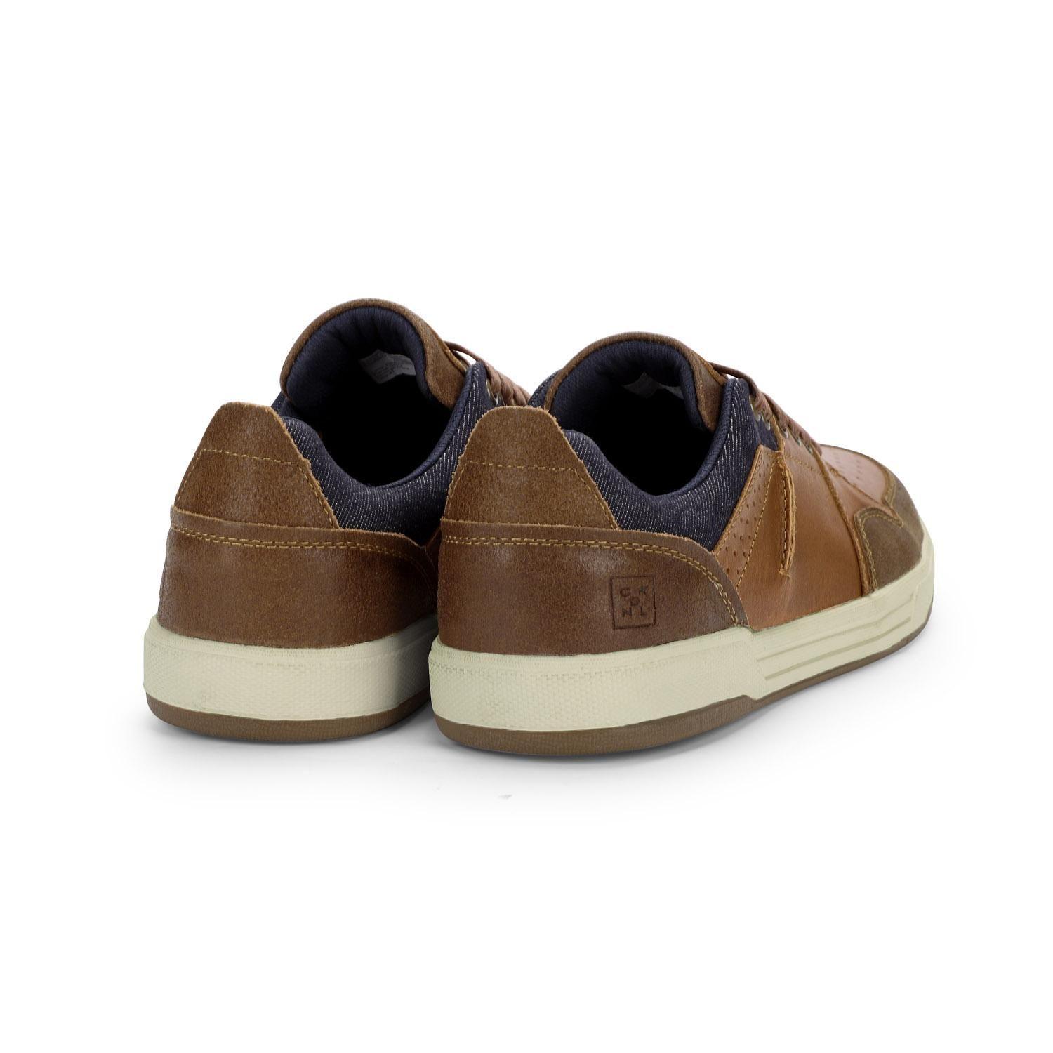 Zapatillas Urbanas Hombre Cuero Gunwale Brandy Cardinale-2
