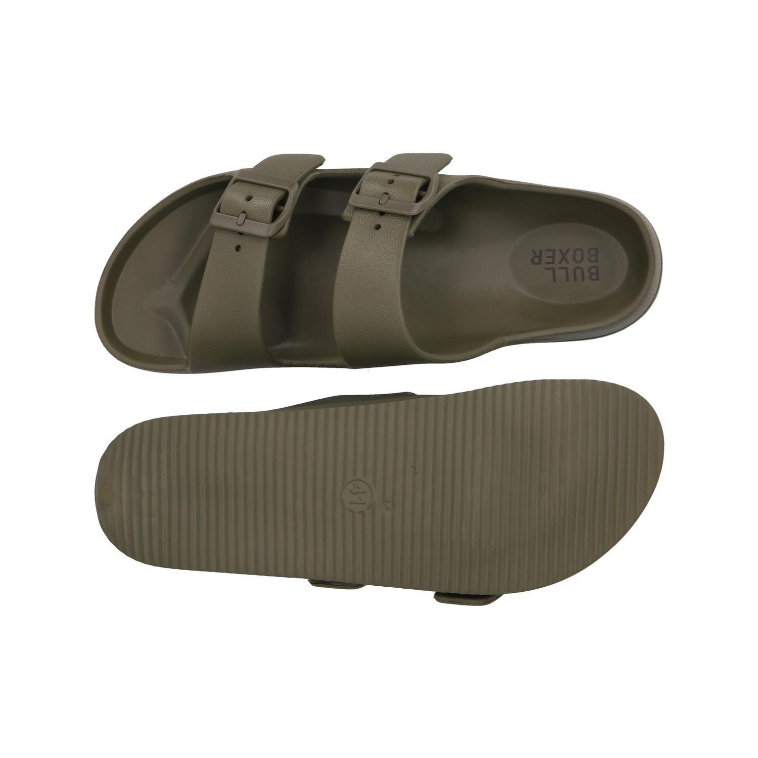 BULLBOXER SANDALIAS HOMBRE GOMA EMMEN-9-01 VERDE-1