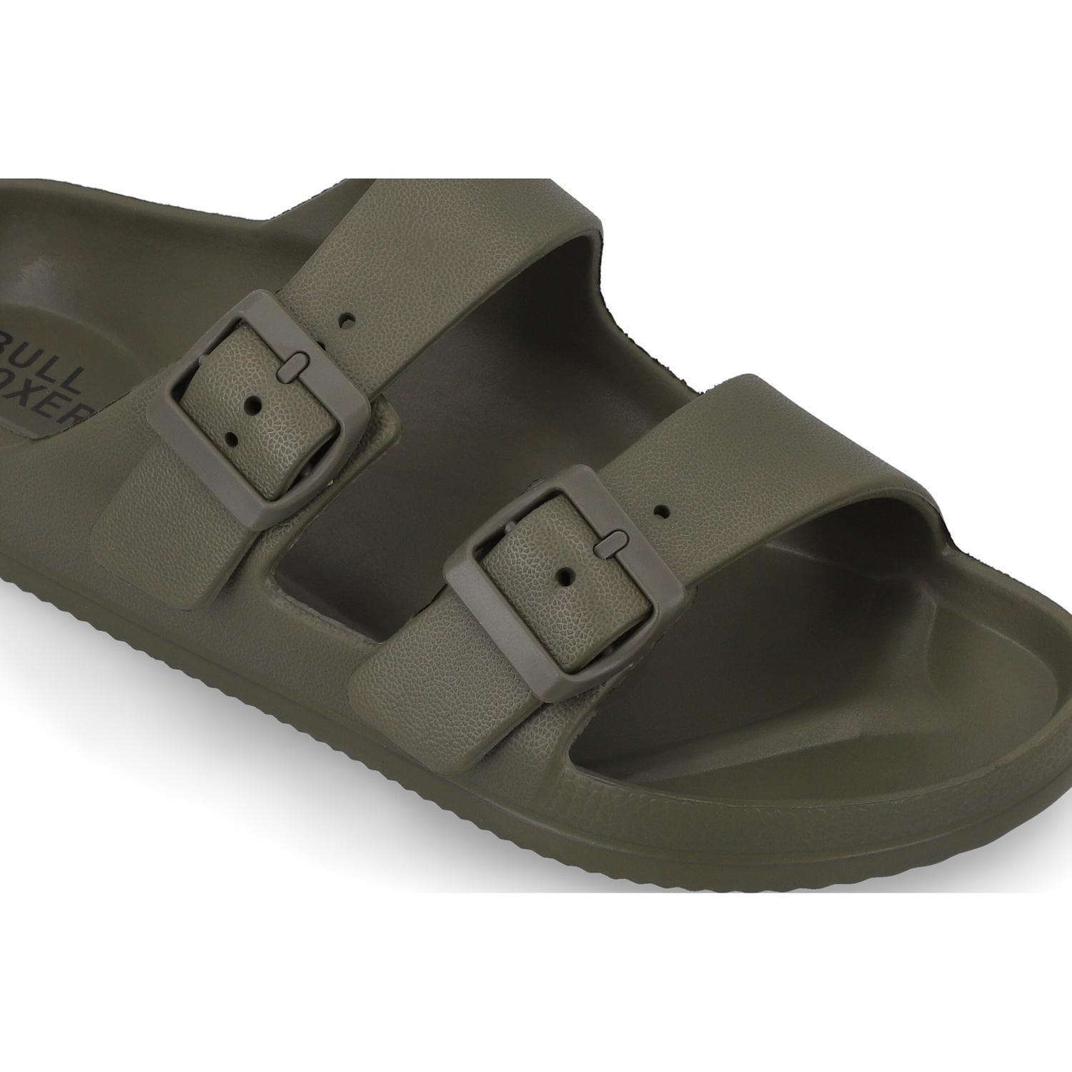 BULLBOXER SANDALIAS HOMBRE GOMA EMMEN-9-01 VERDE-2