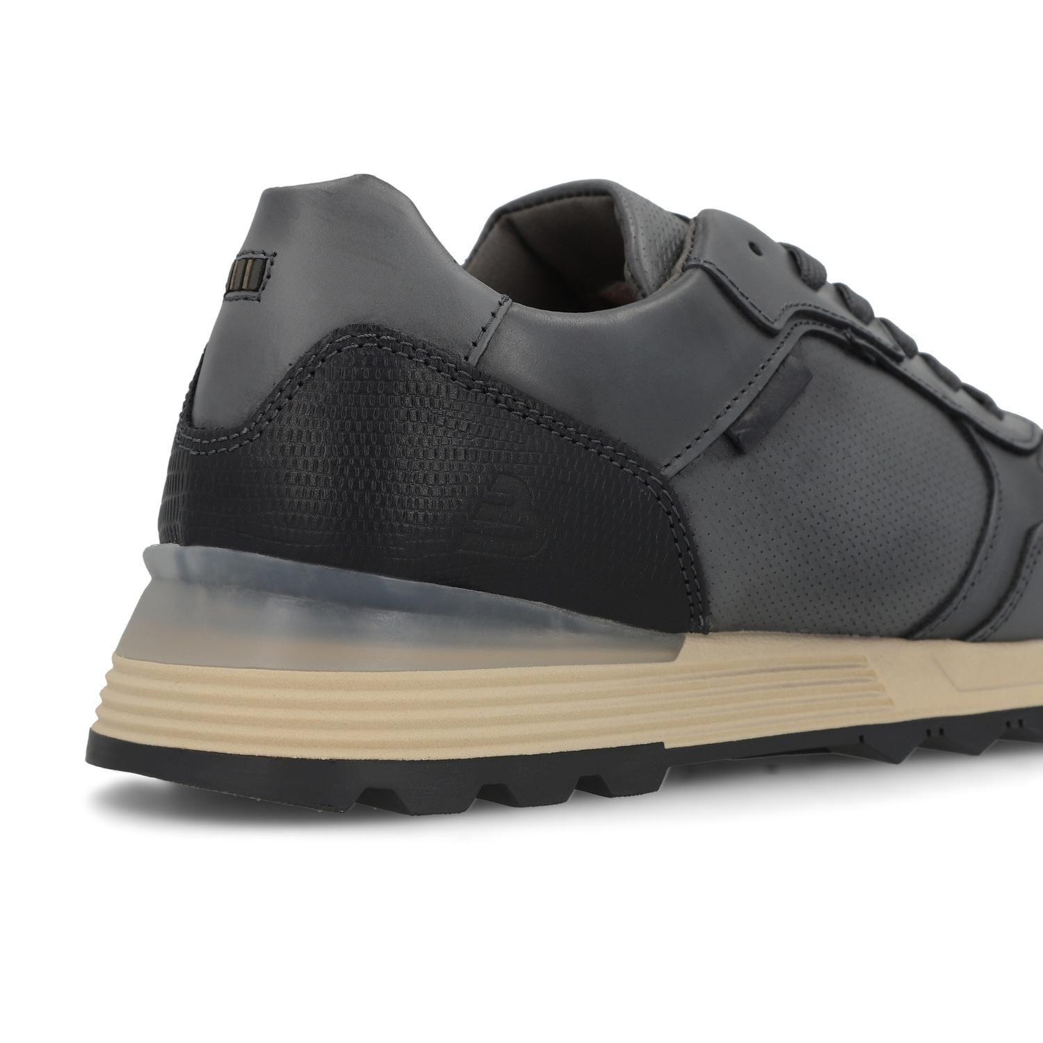 BULLBOXER ZAPATILLAS HOMBRE CORDONES CUERO PAZIN-0-38 GRIS-3