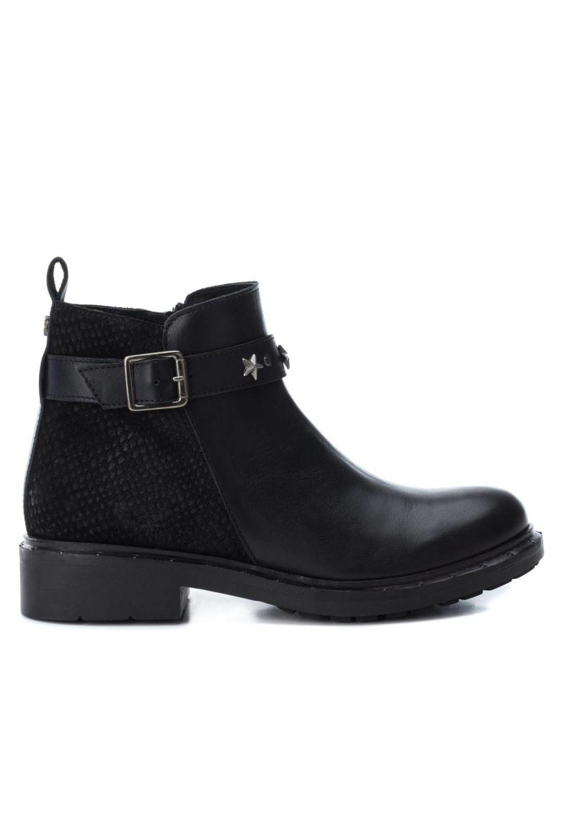 Botines Mujer Bruna Negro Carmela-1