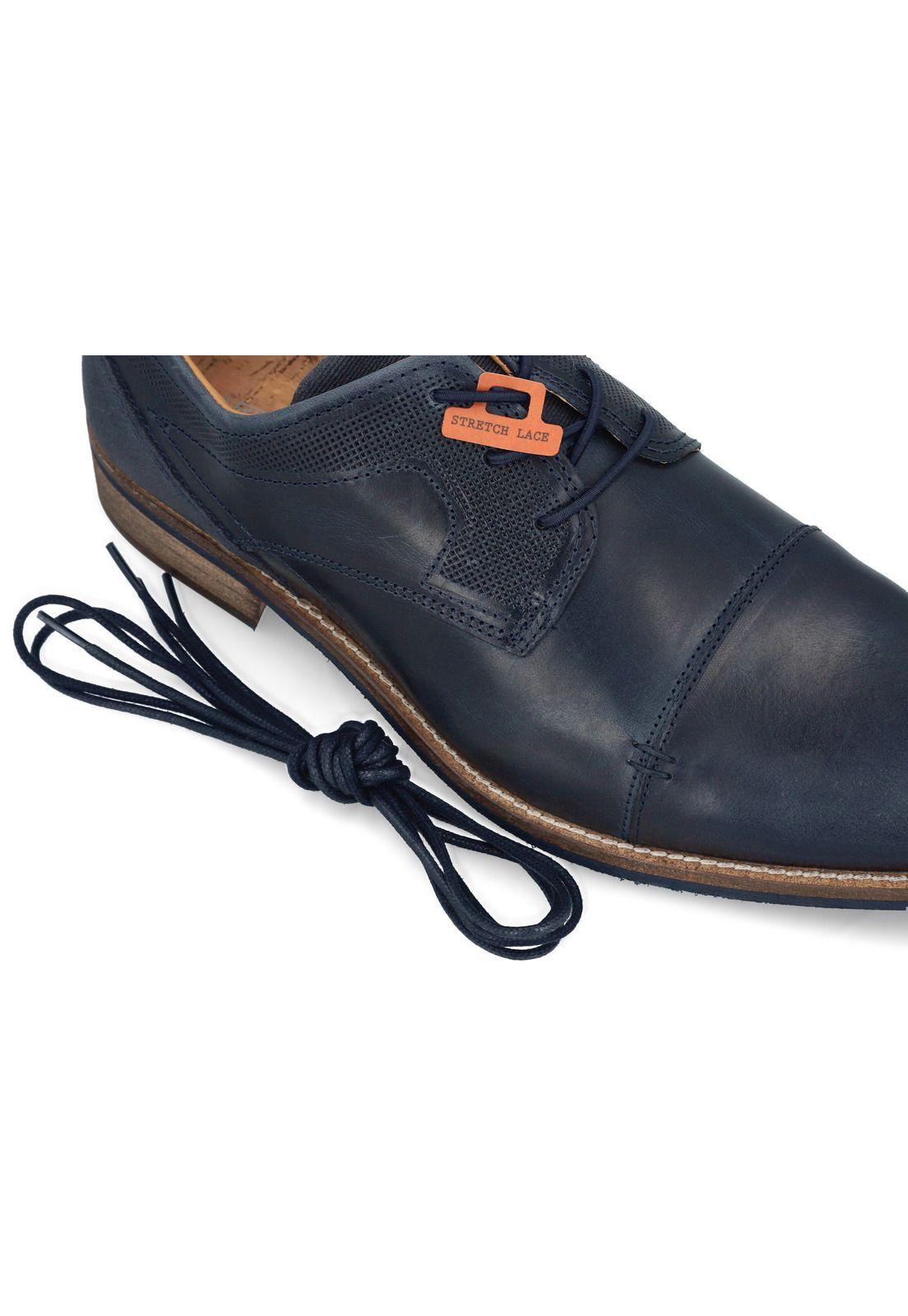 Zapatos Cuero Murten-0-09 Azul-3