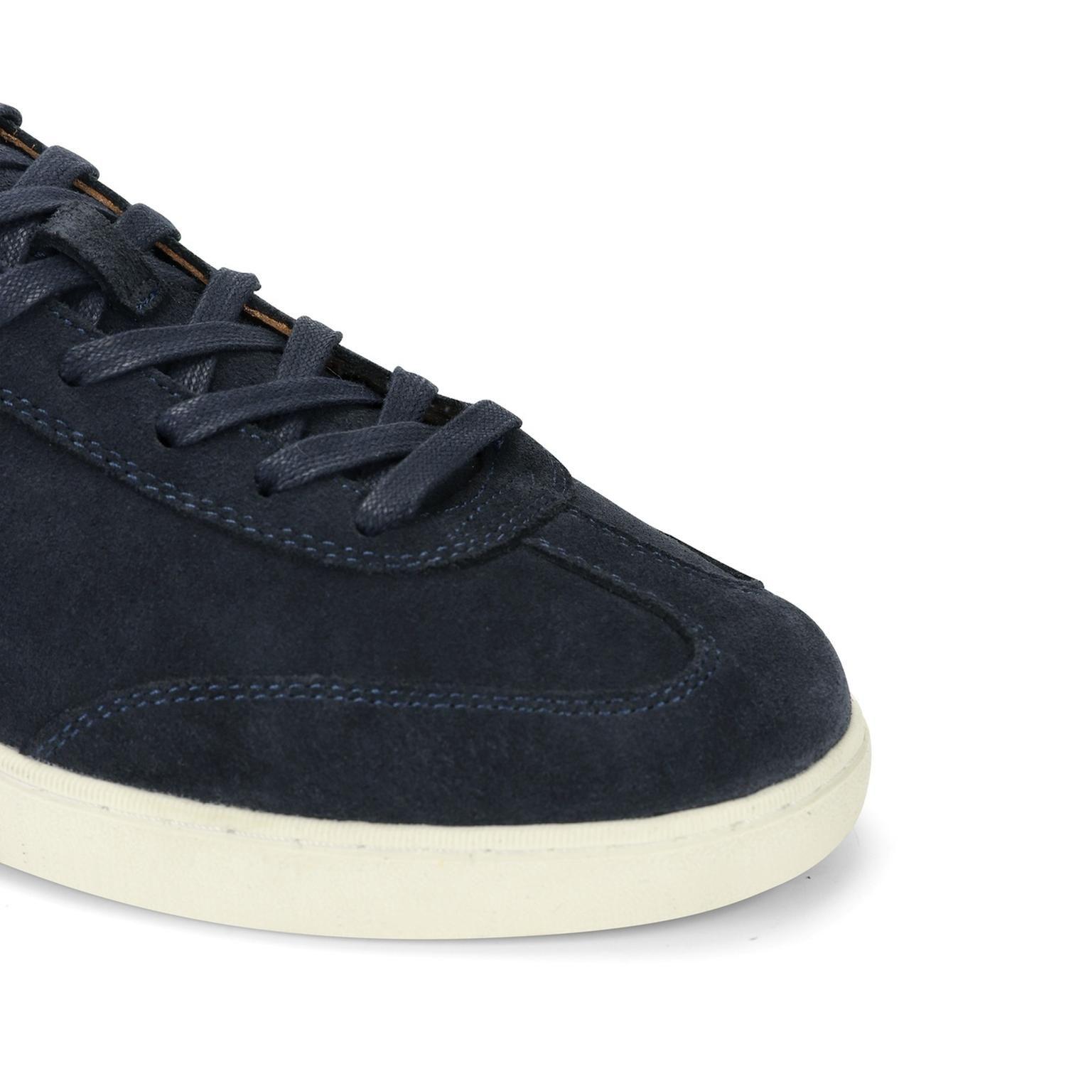 Zapatilla Urbana Hombre Cuero After Azul Cardinale-4