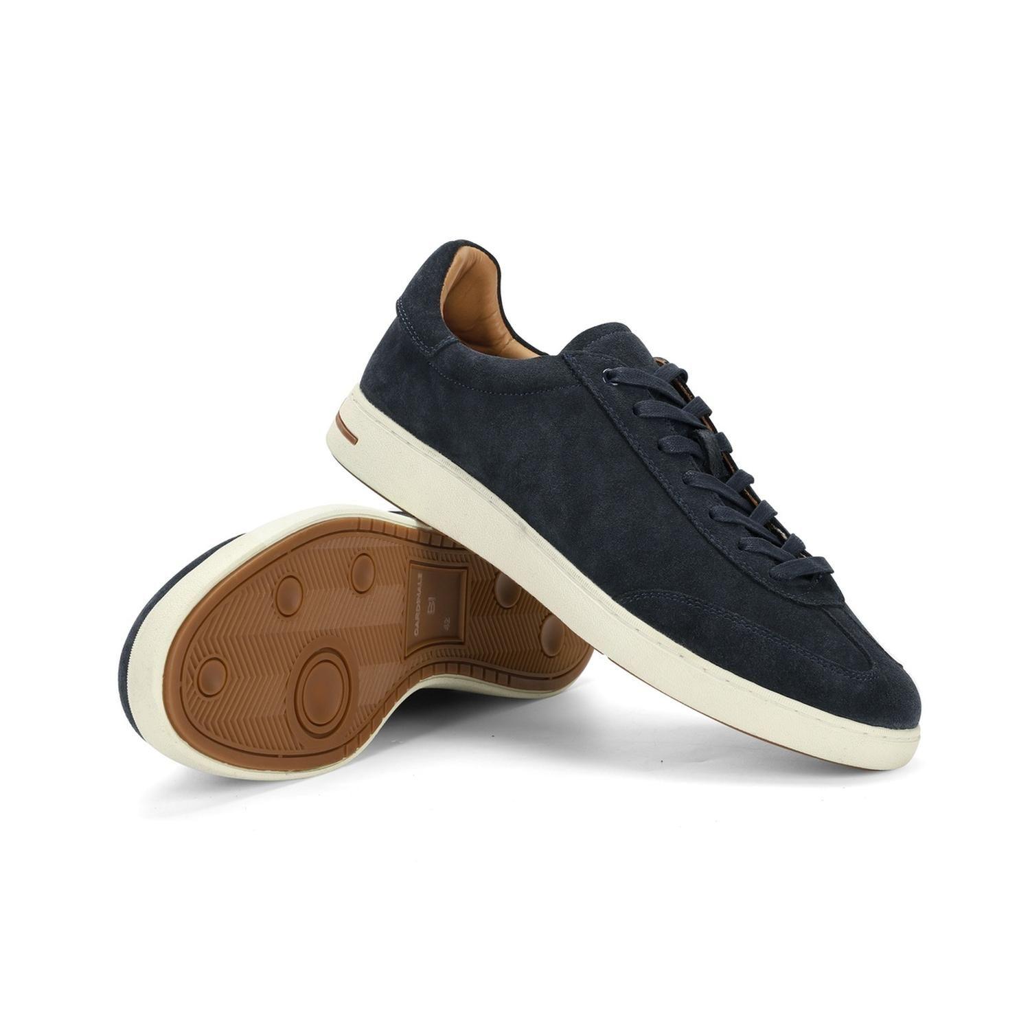 Zapatilla Urbana Hombre Cuero After Azul Cardinale-5