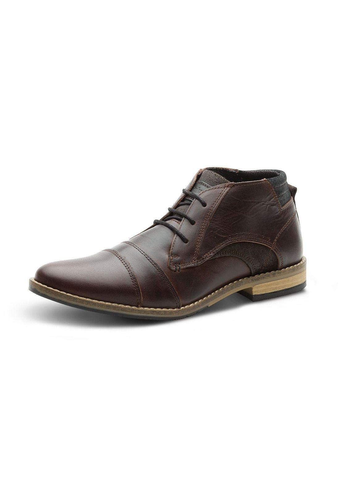Botines Hombre Delmar Cafe1 A  Bullboxer-0