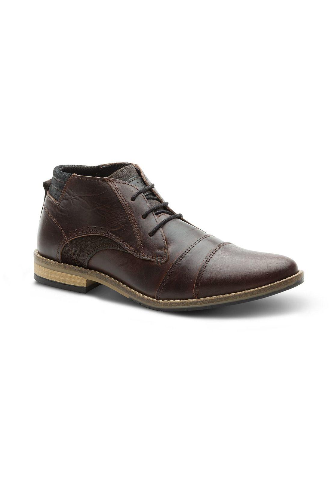 Botines Hombre Delmar Cafe1 A  Bullboxer-1