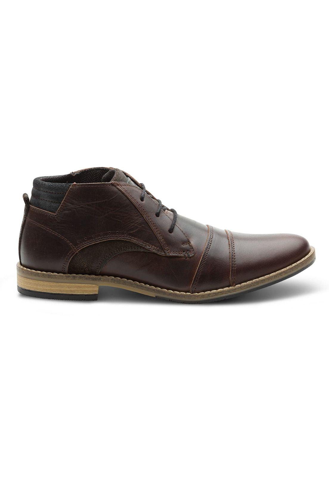 Botines Hombre Delmar Cafe1 A  Bullboxer-2