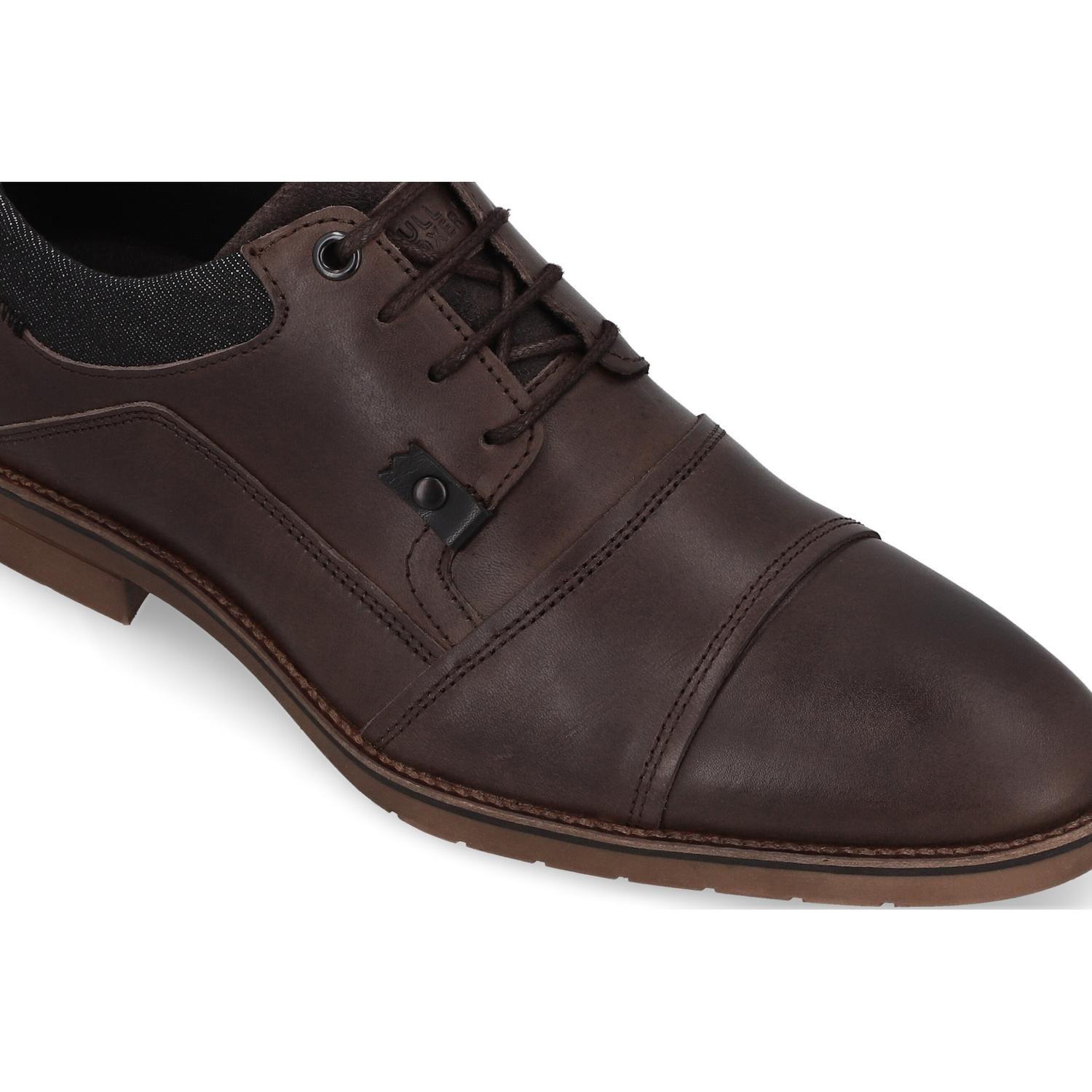 Zapatos Hombre Cuero Bladel-0-50 Café Bullboxer-3