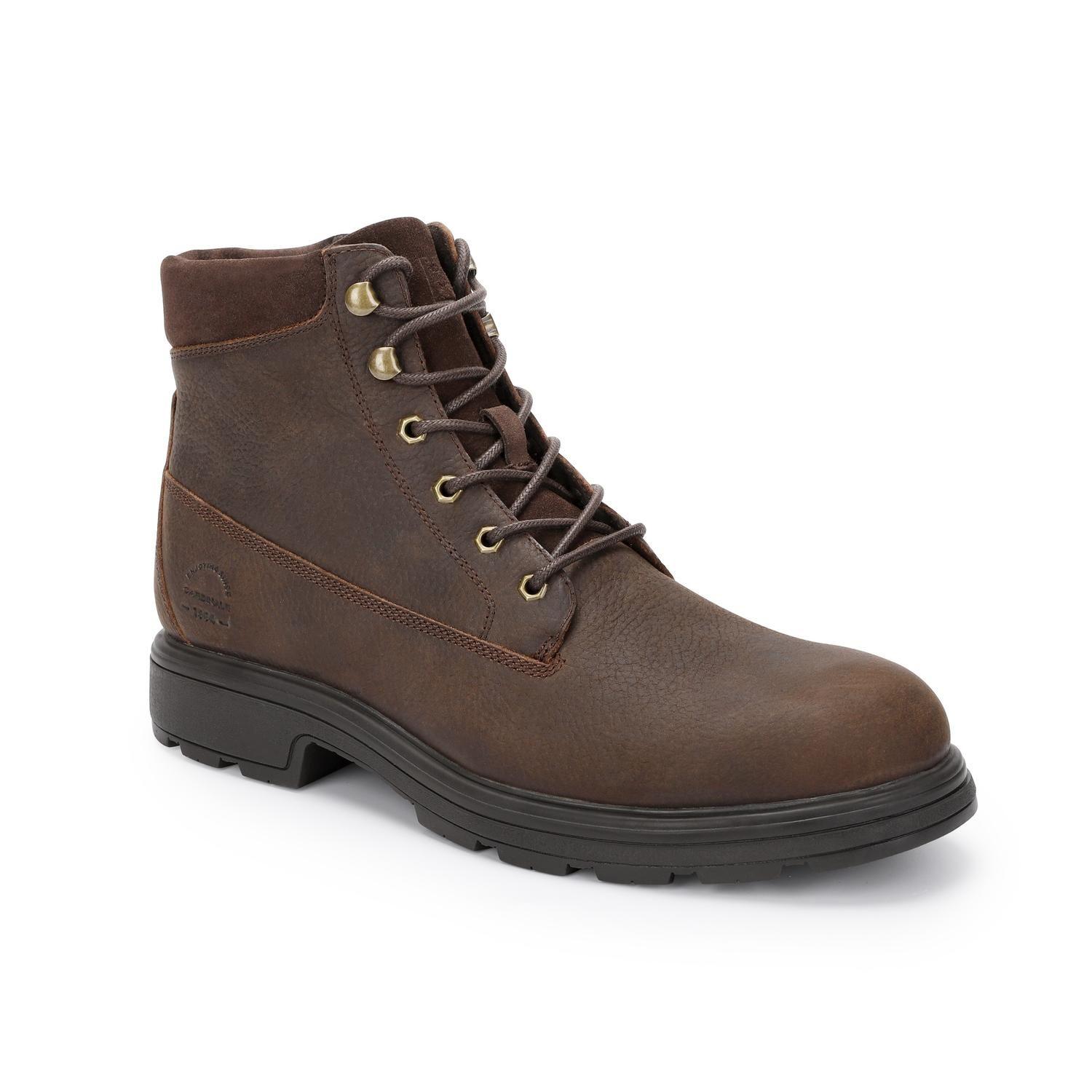 Botines Hombre Cuero Romford-6-02 Café-0