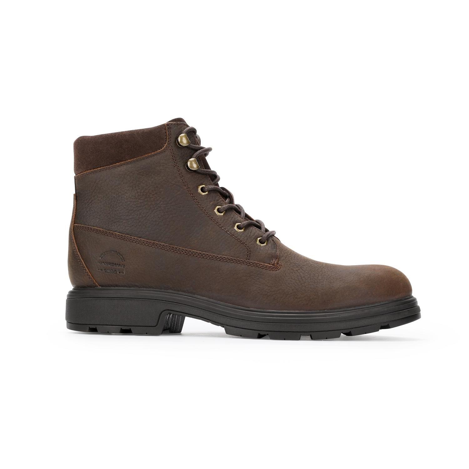 Botines Hombre Cuero Romford-6-02 Café-1