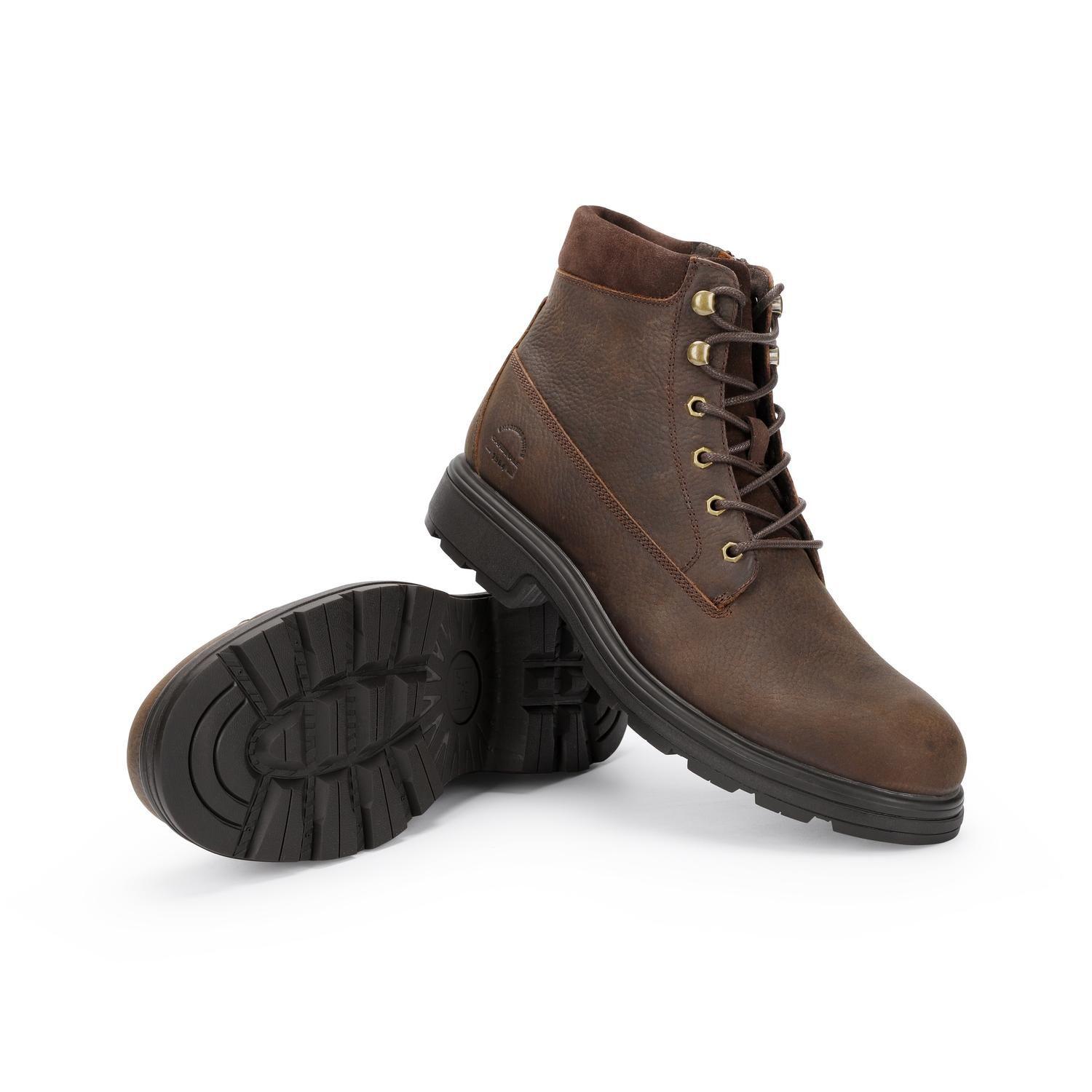 Botines Hombre Cuero Romford-6-02 Café-5
