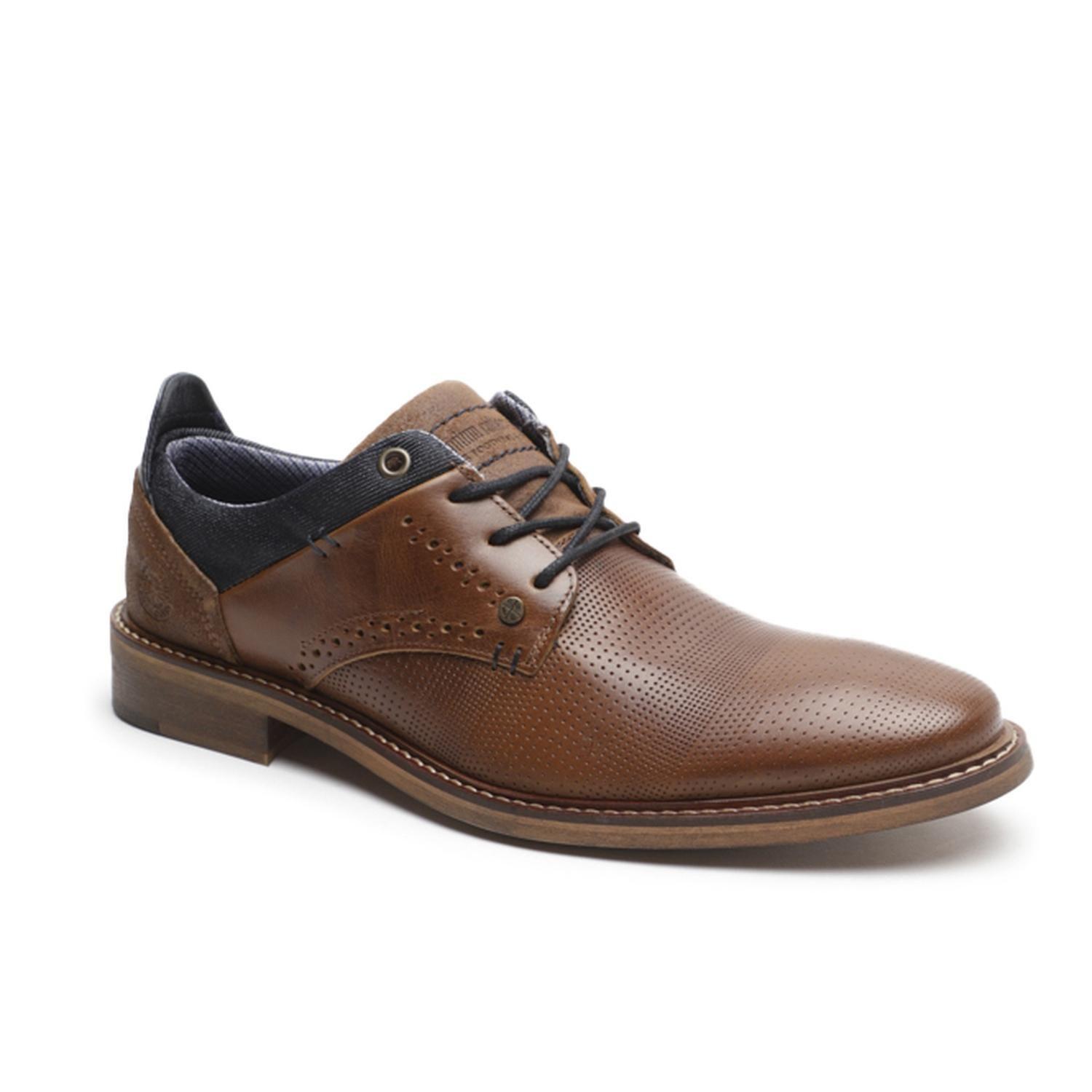 Zapatos Hombre Cuero Trastevere-0-28 Brandy Bullboxer-0