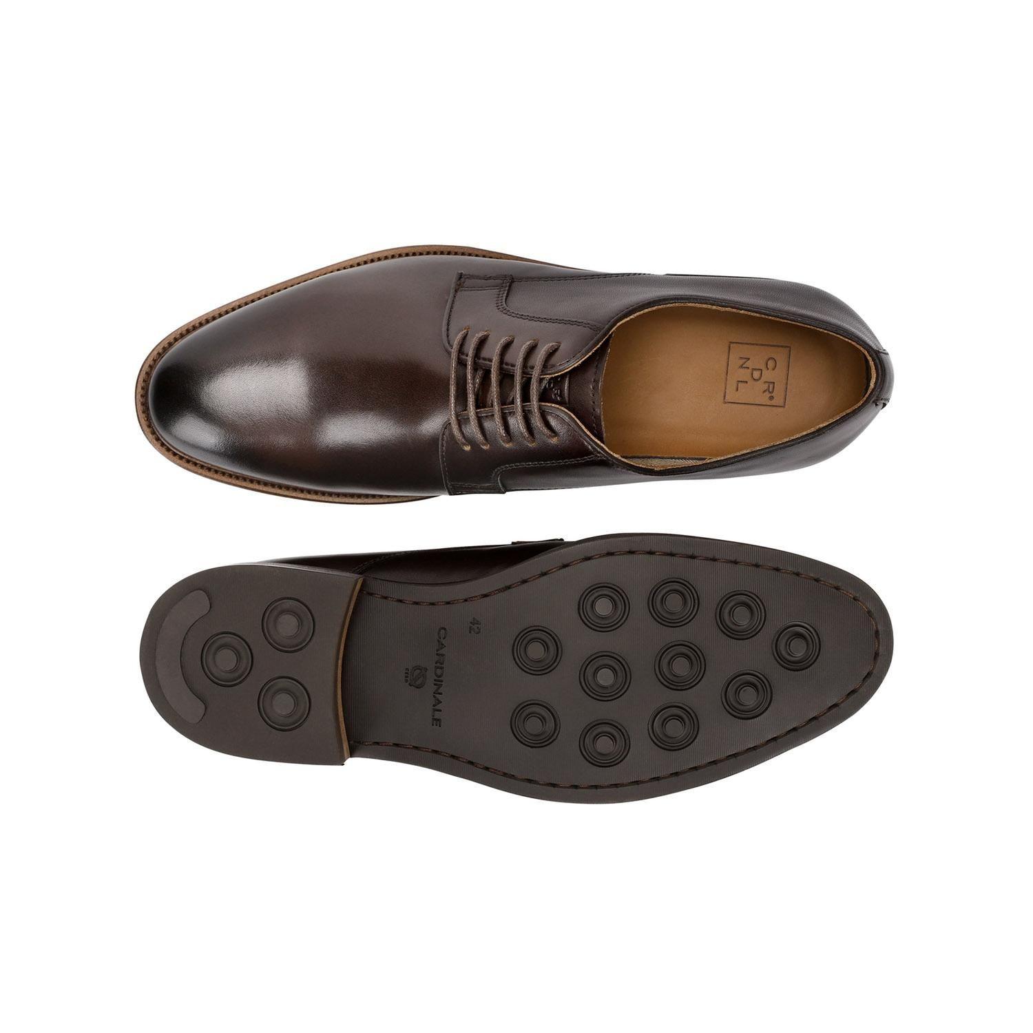 Zapatos Hombre Cuero Delftown-0-02 Café-2