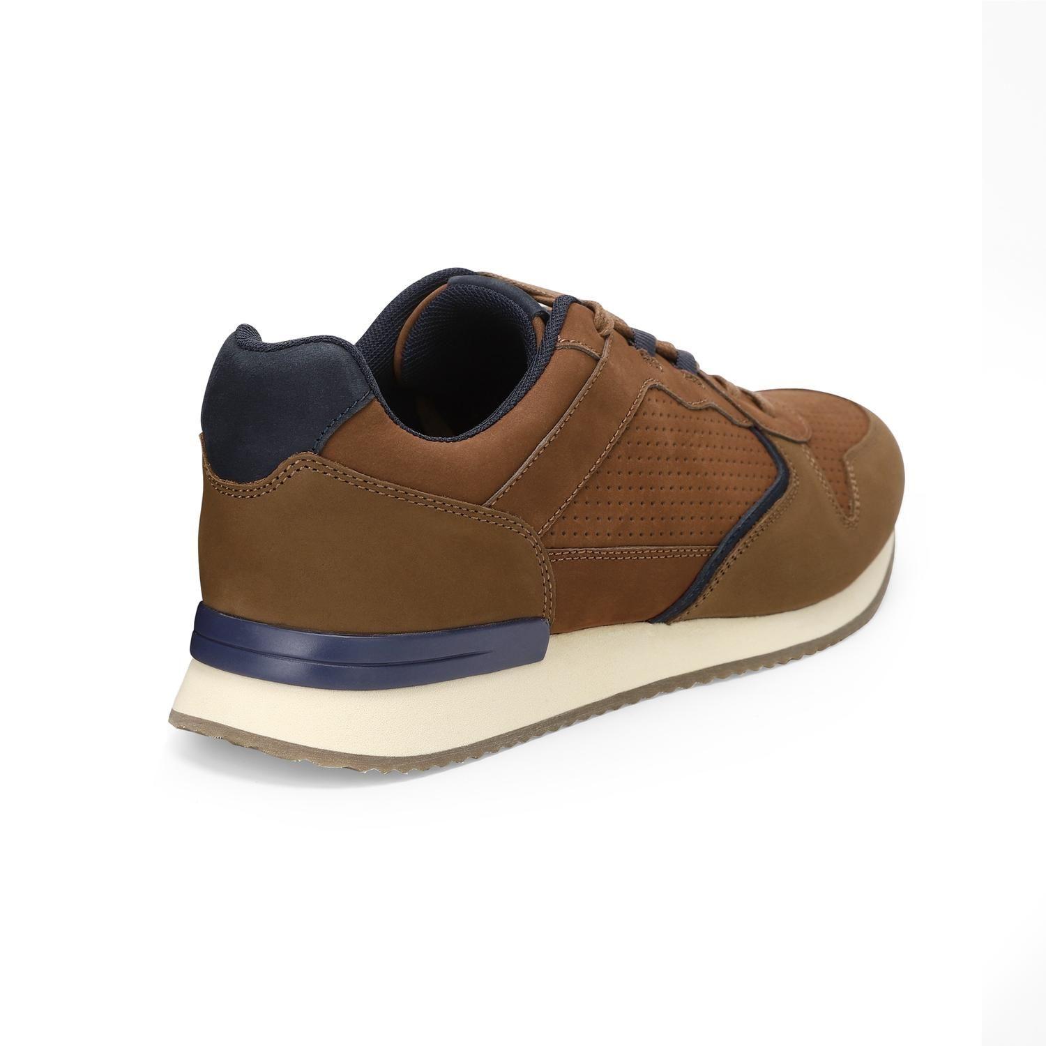 ZAPATILLAS HOMBRE CUERO HARFORD-0-07 BRANDY-3