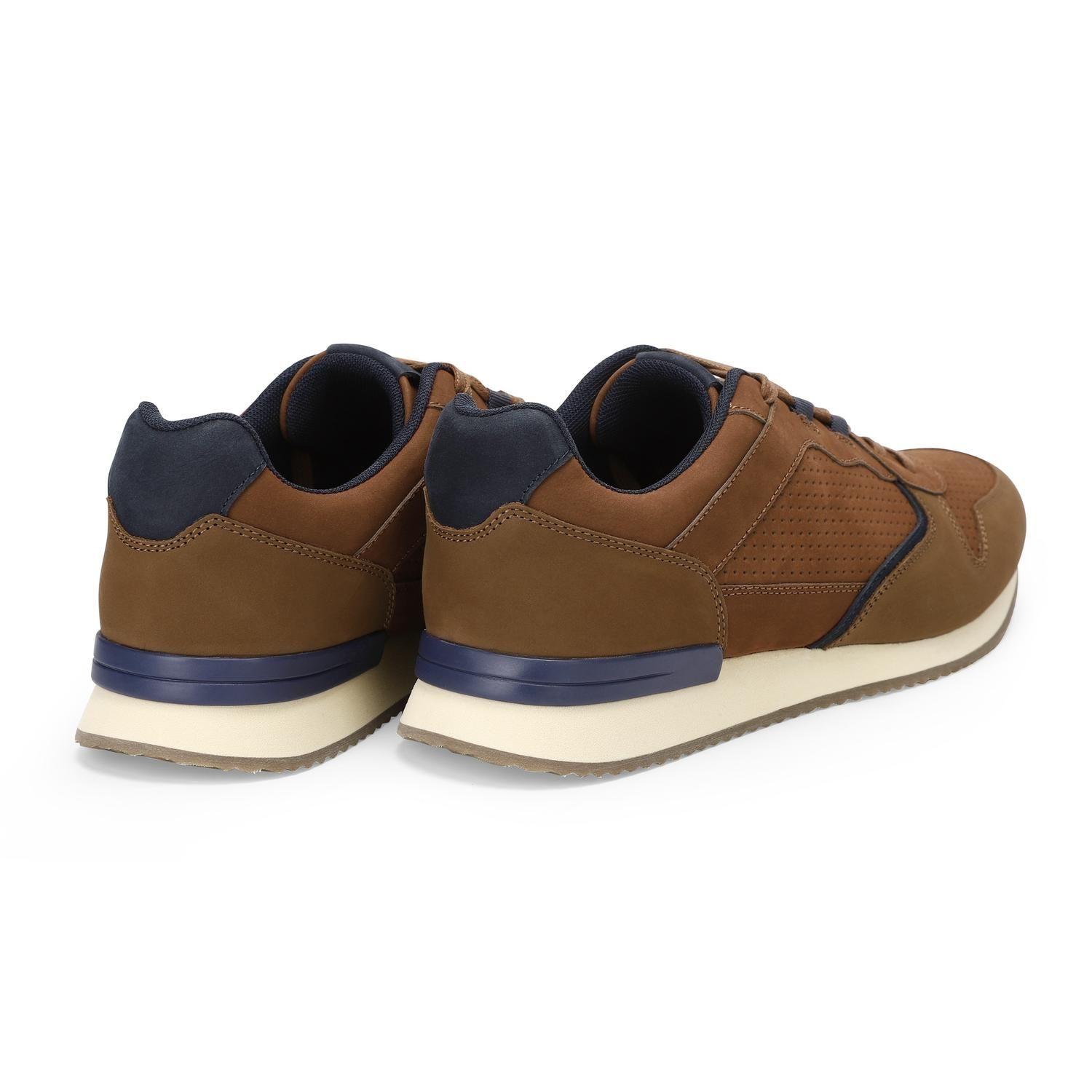 ZAPATILLAS HOMBRE CUERO HARFORD-0-07 BRANDY-4