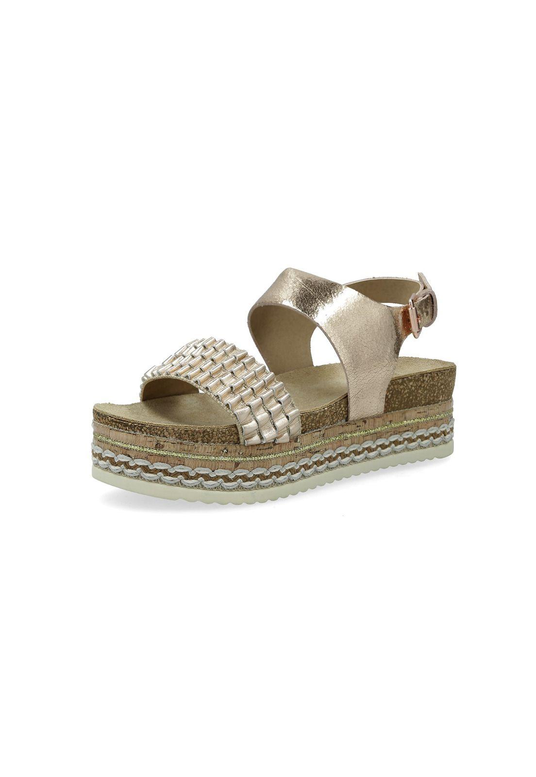 Sandalia Polly 9 28 Oro A-0