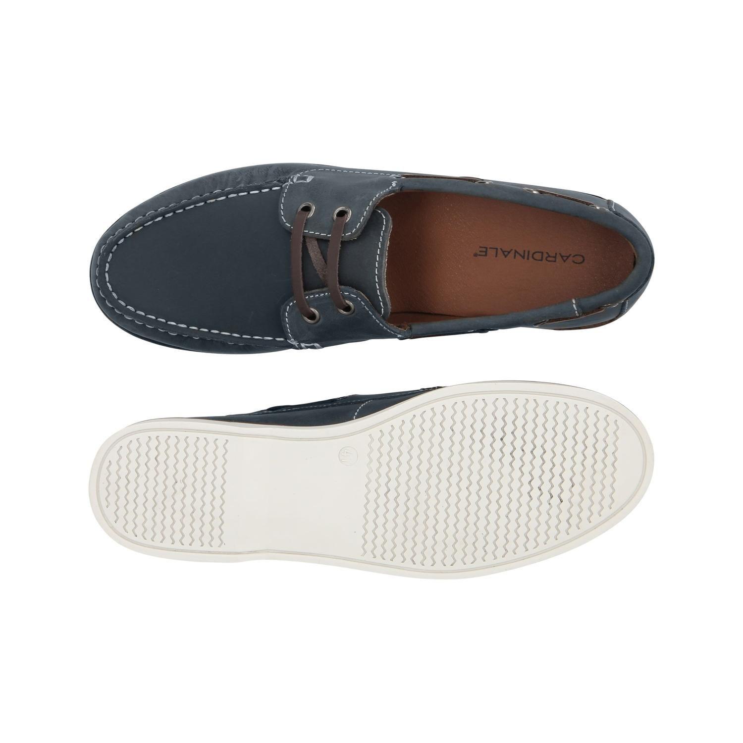 Zapatos Hombre Cuero Gava-0-11 Azul Cardinale-2