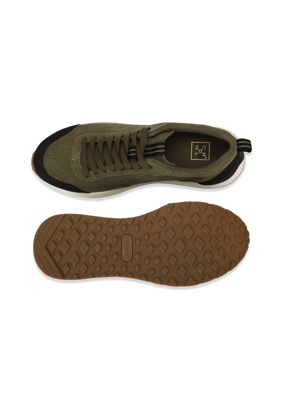 Zapatillas Cuero Corvy-0-01 Verde-2