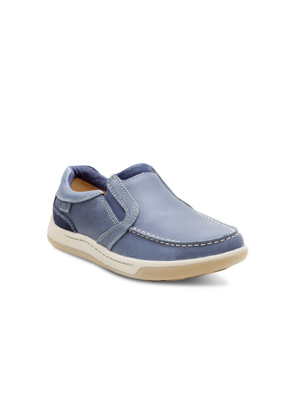 Zapatos Hombre Cuero Arno-3-03 Azul Cardinale-0