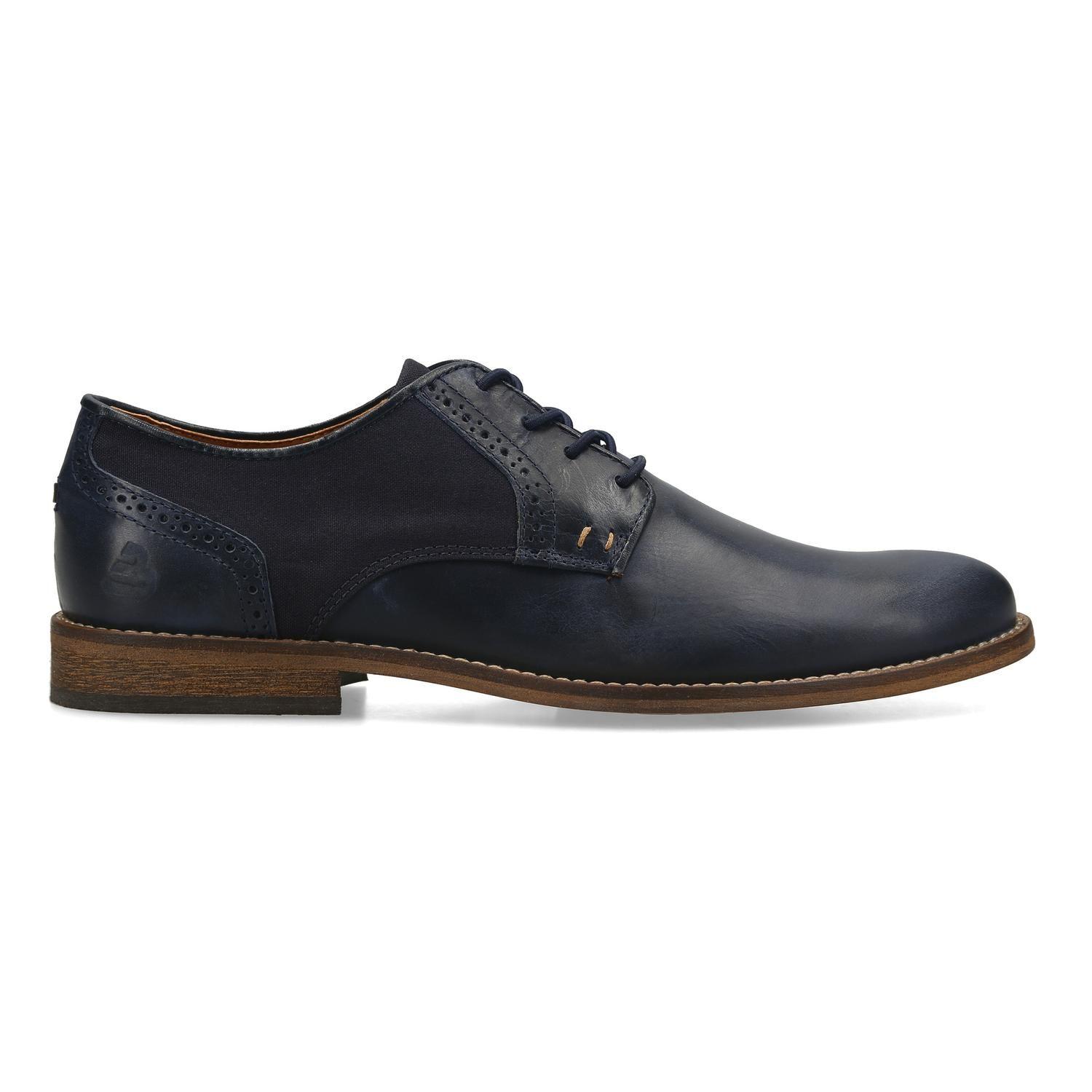 Zapatos Hombre Cuero Nambour-0-57 Azul Bullboxer-1