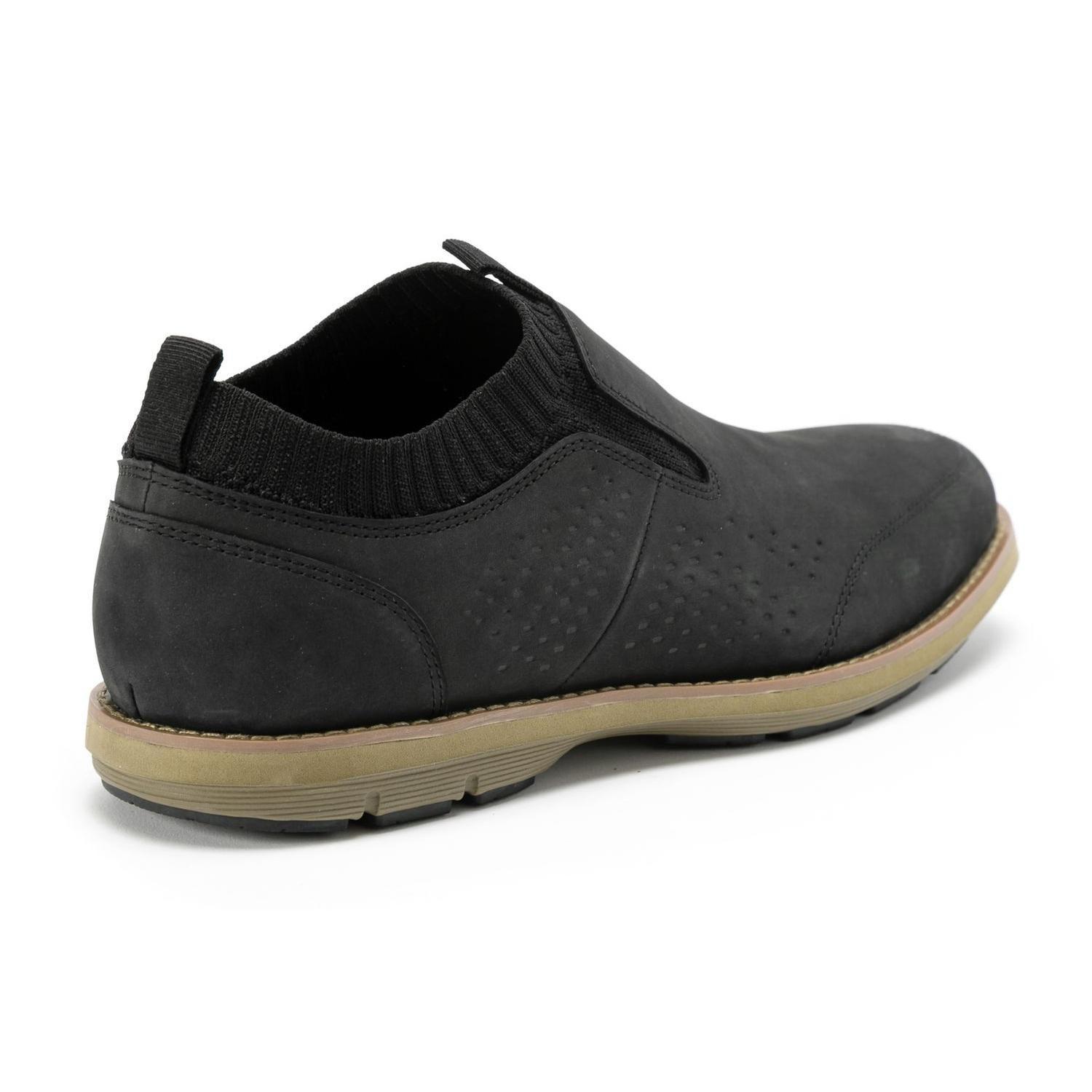Zapatos Slip-On Hombre Cuero Dozza-3-17-Negro-4
