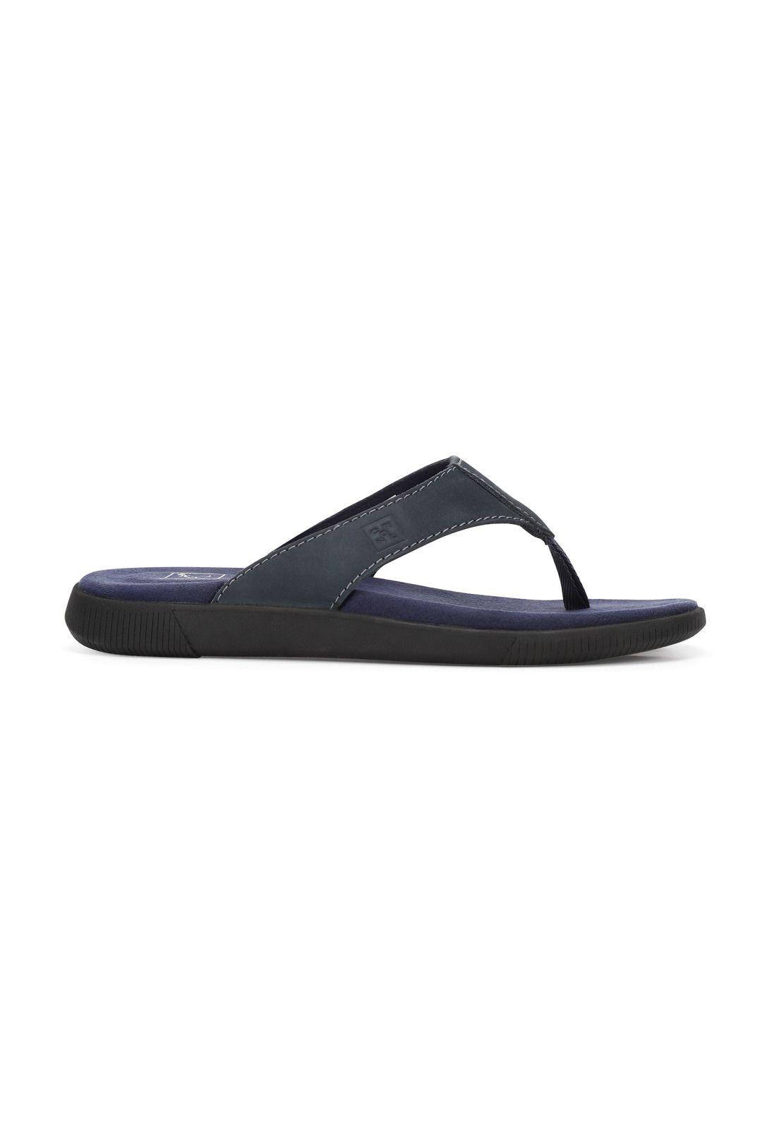 Sandalias Hombre Cuero Hakuna-9-07 Azul Cardinale-1