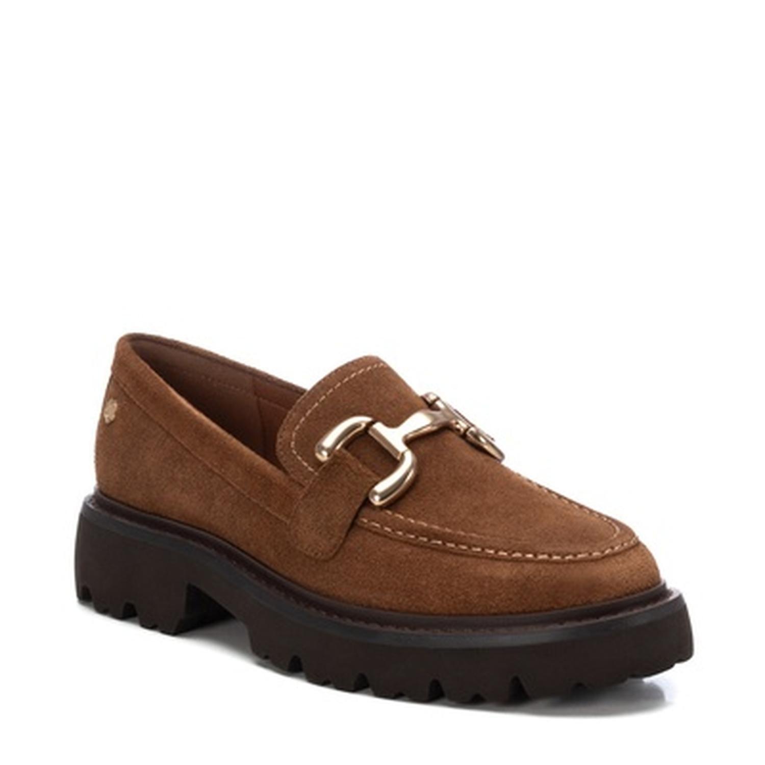 Mocasines Cuero Mujer Beca-4-52 Beige Carmela-0