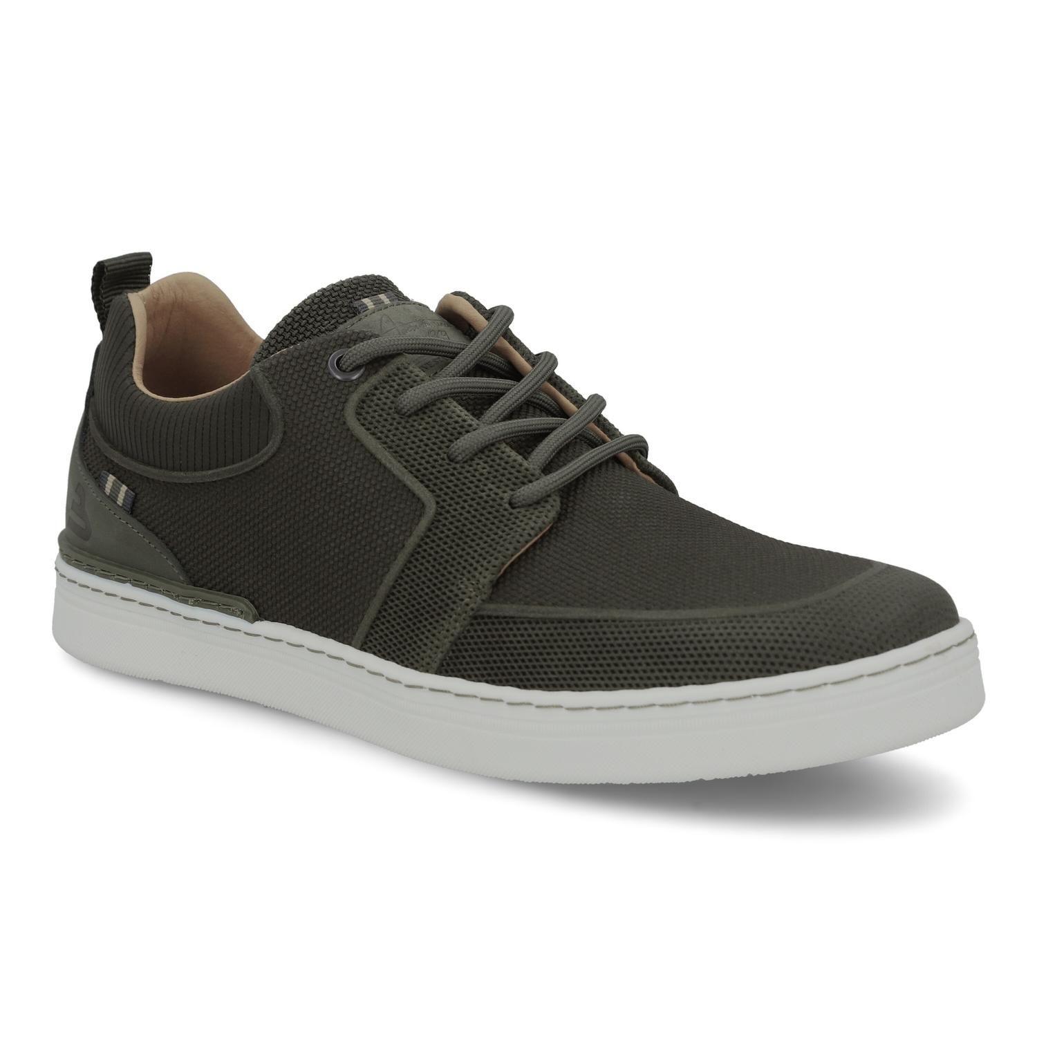 BULLBOXER ZAPATILLAS HOMBRE CUERO SINJ-0-90 VERDE-0