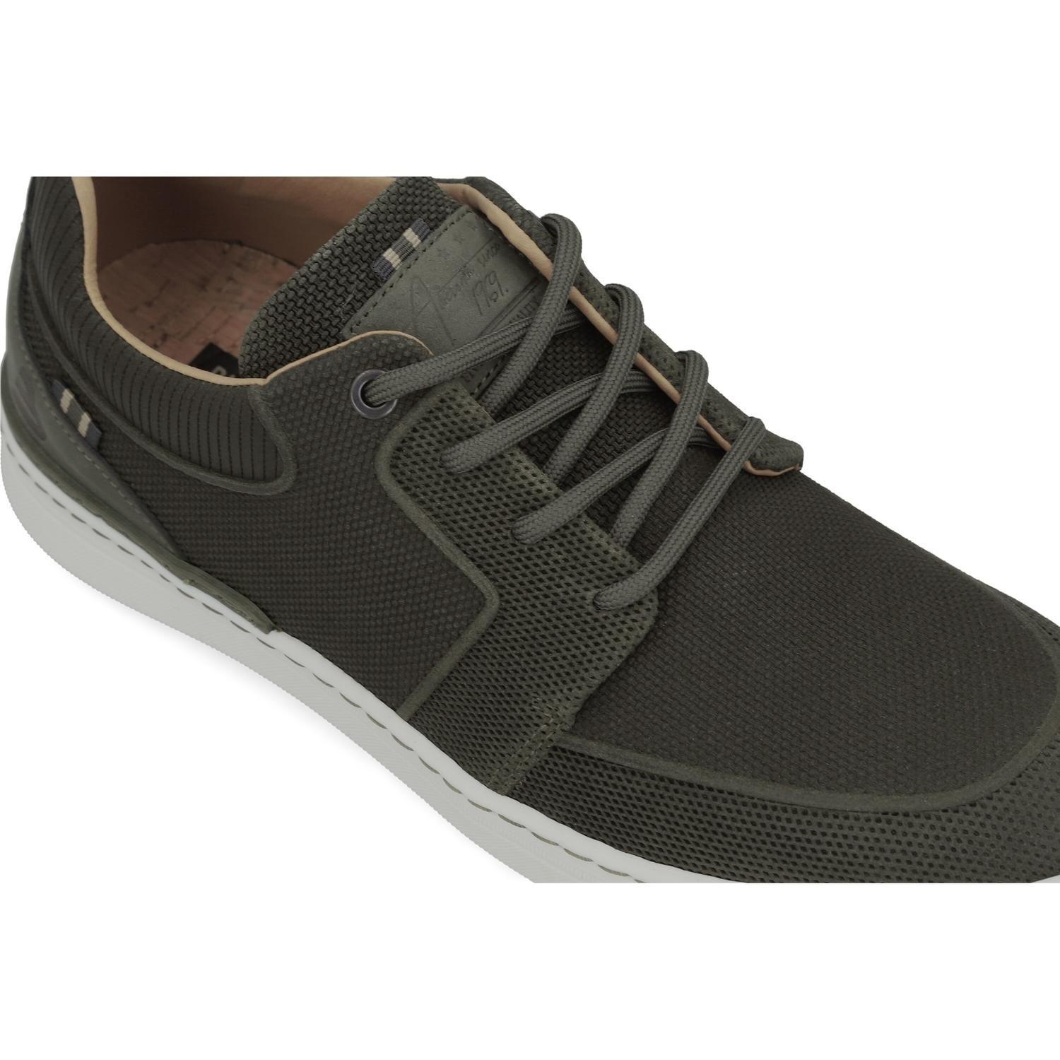 BULLBOXER ZAPATILLAS HOMBRE CUERO SINJ-0-90 VERDE-4