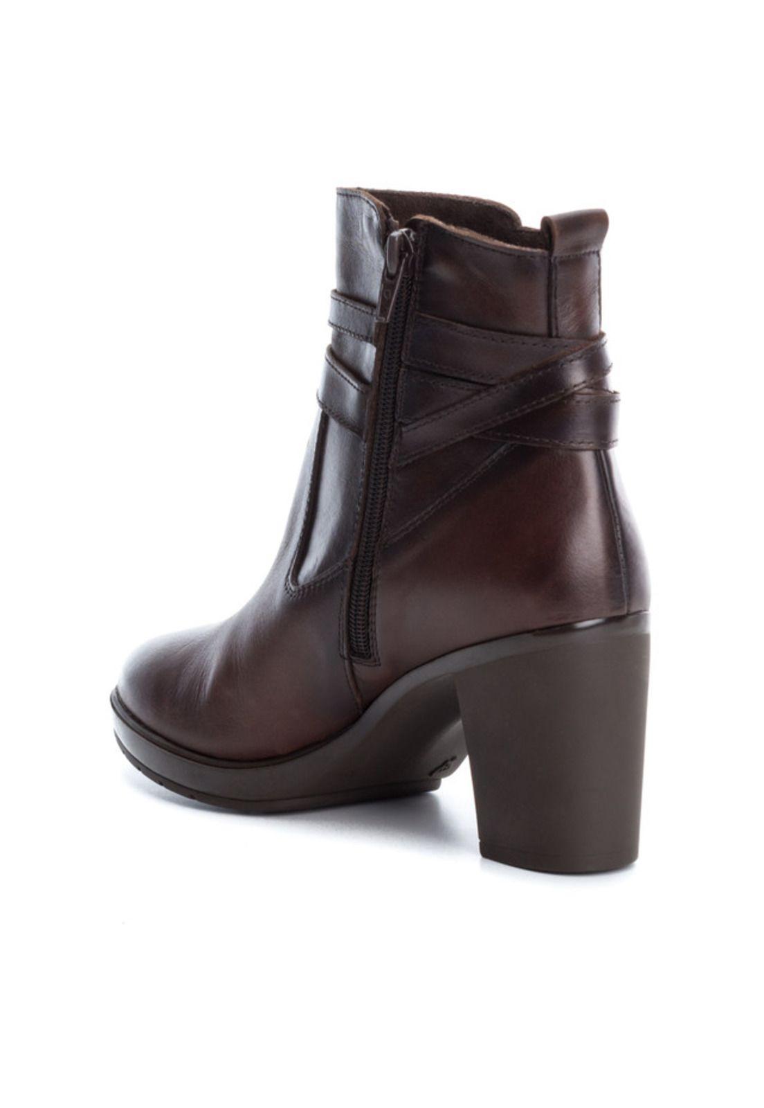 Botines Cuero Amapola-6-45 Café-2