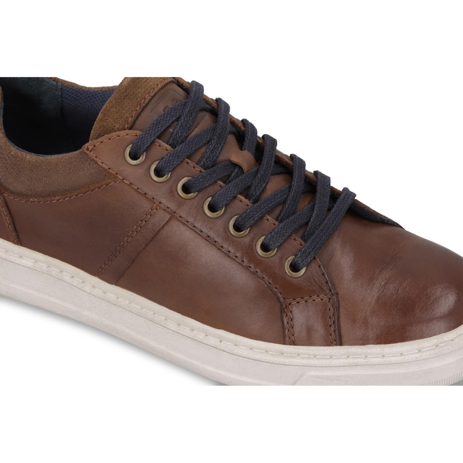ZAPATILLAS HOMBRE CUERO PHILLOS-0-12 BRANDY-3