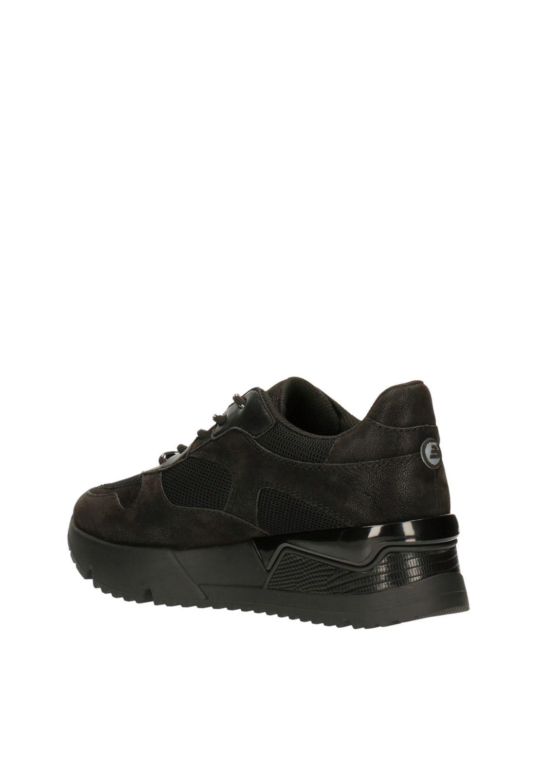 Zapatillas Cuero Justine-0-16 Negro-1