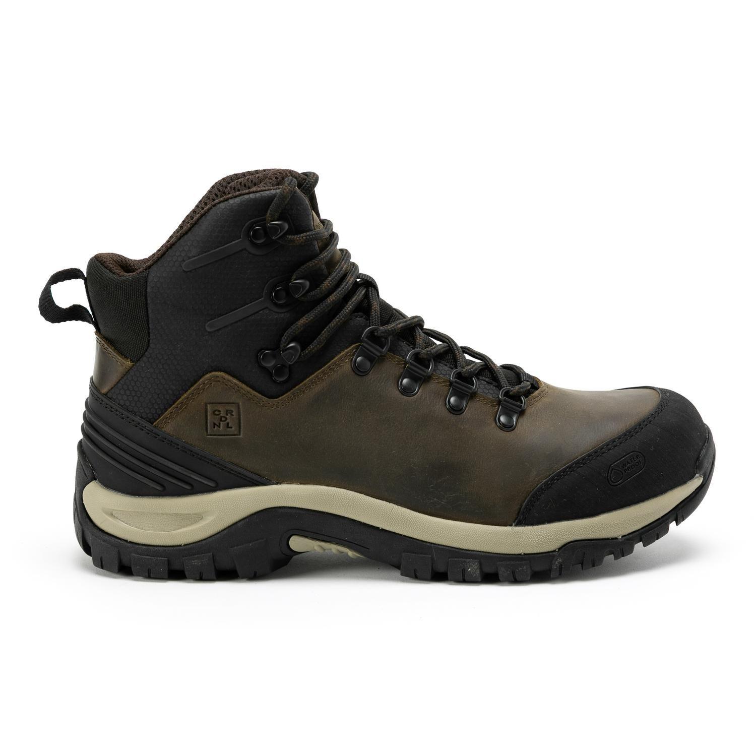 BOTINES WATERPROOF HOMBRE CUERO Y TEXTIL OUTDOOR FIORDO-6-23-CAFE1-1