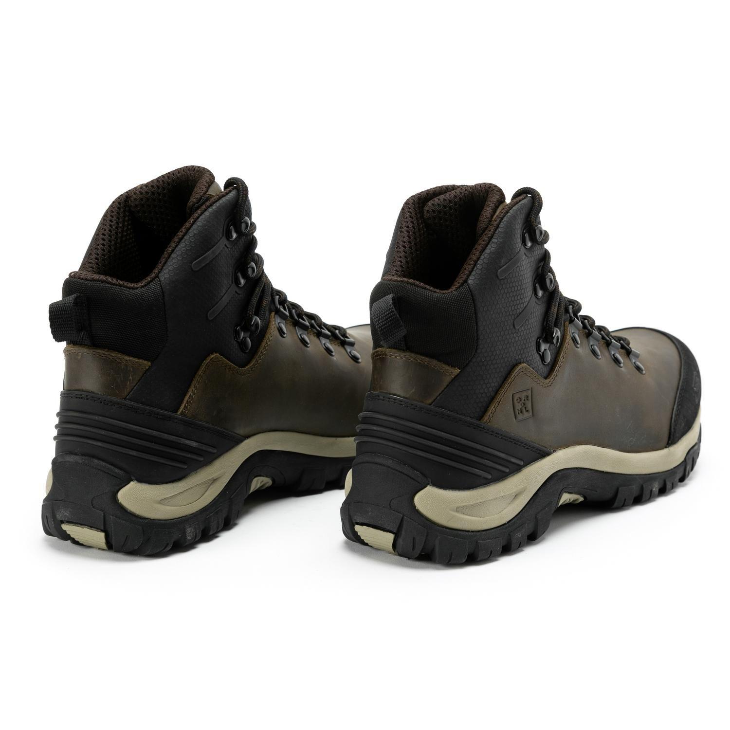 BOTINES WATERPROOF HOMBRE CUERO Y TEXTIL OUTDOOR FIORDO-6-23-CAFE1-5