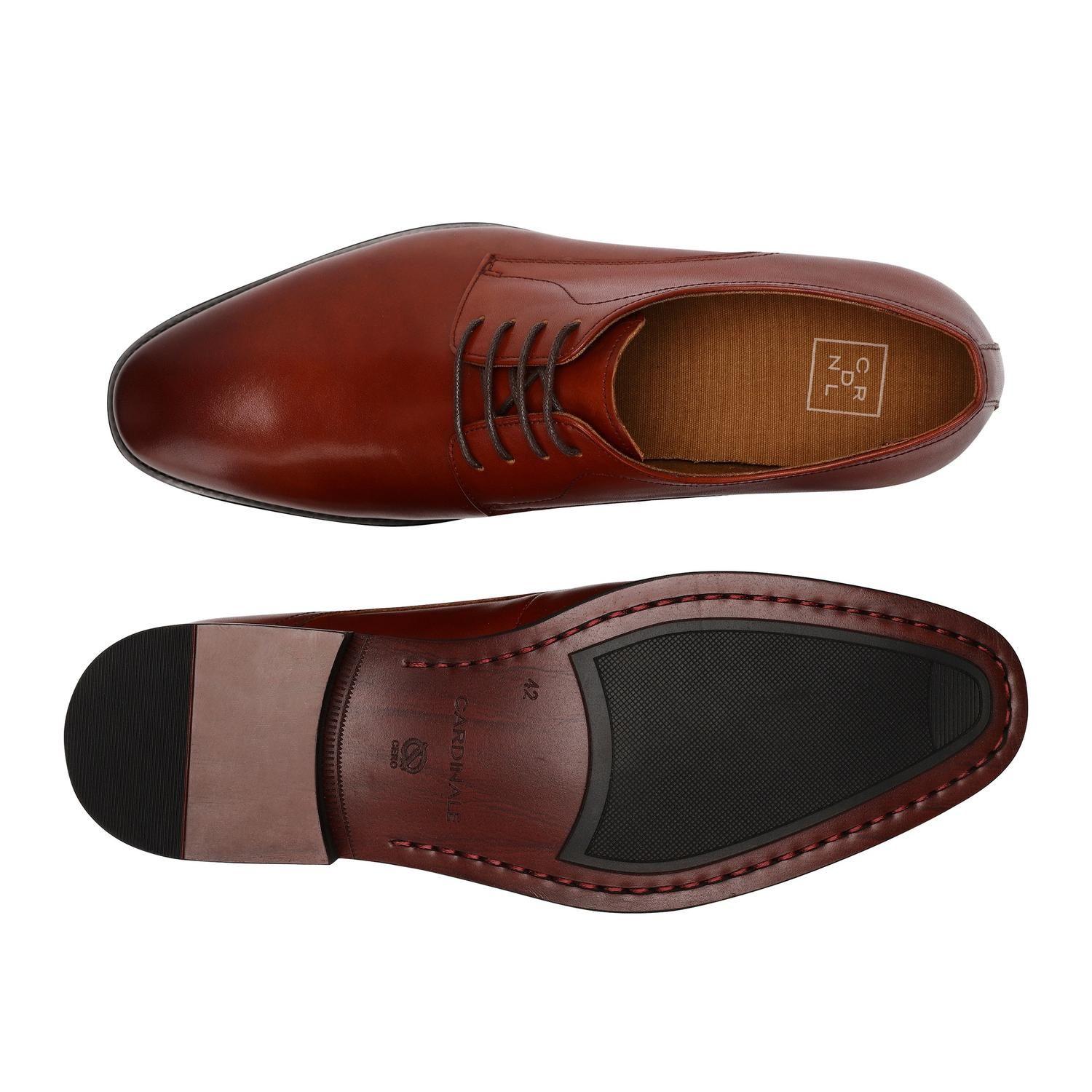 Zapatos Hombre Cordones Cuero Granier-0-86 Café B-2