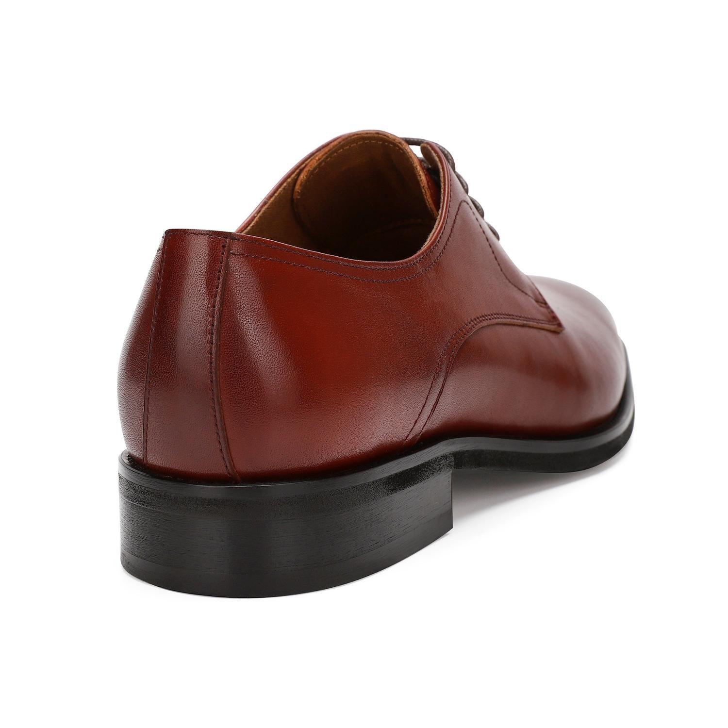 Zapatos Hombre Cordones Cuero Granier-0-86 Café B-3