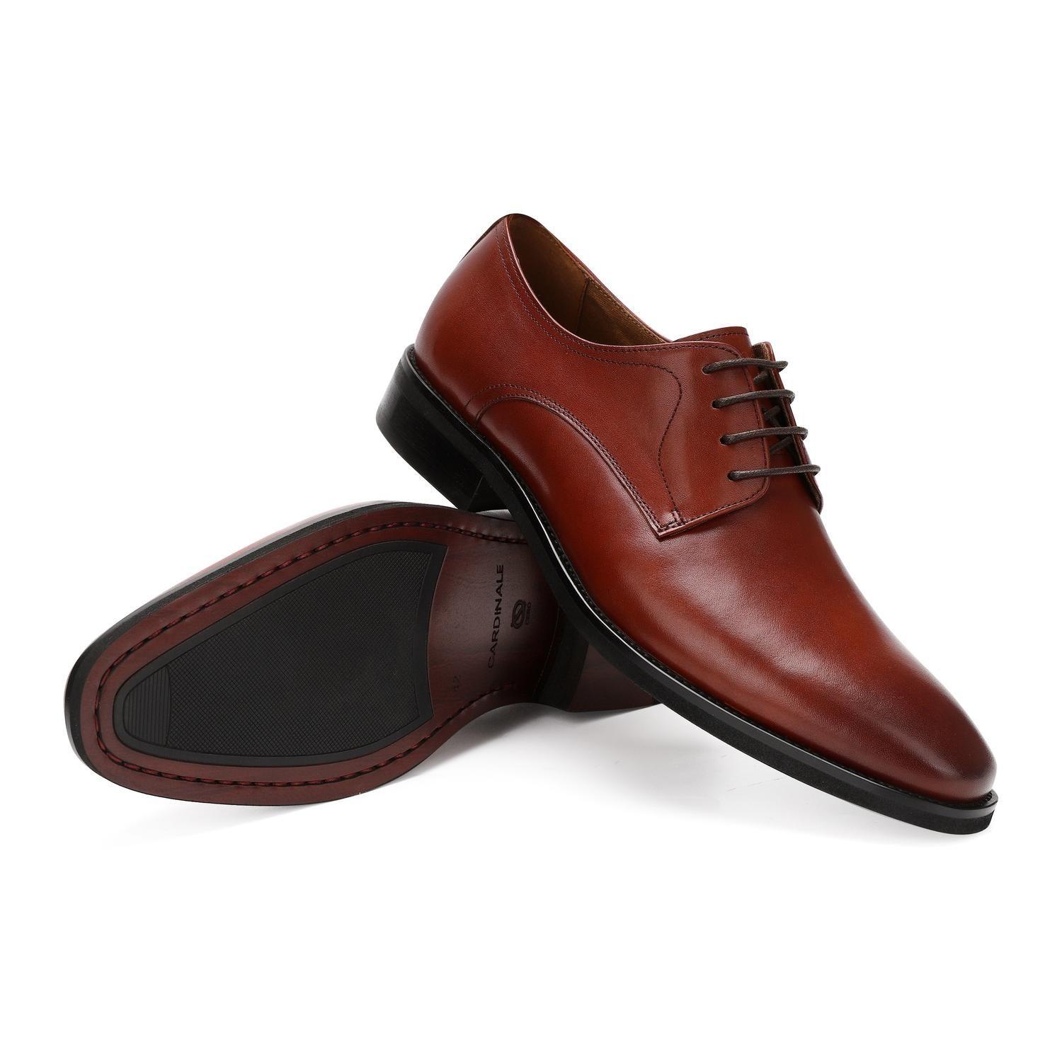 Zapatos Hombre Cordones Cuero Granier-0-86 Café B-5