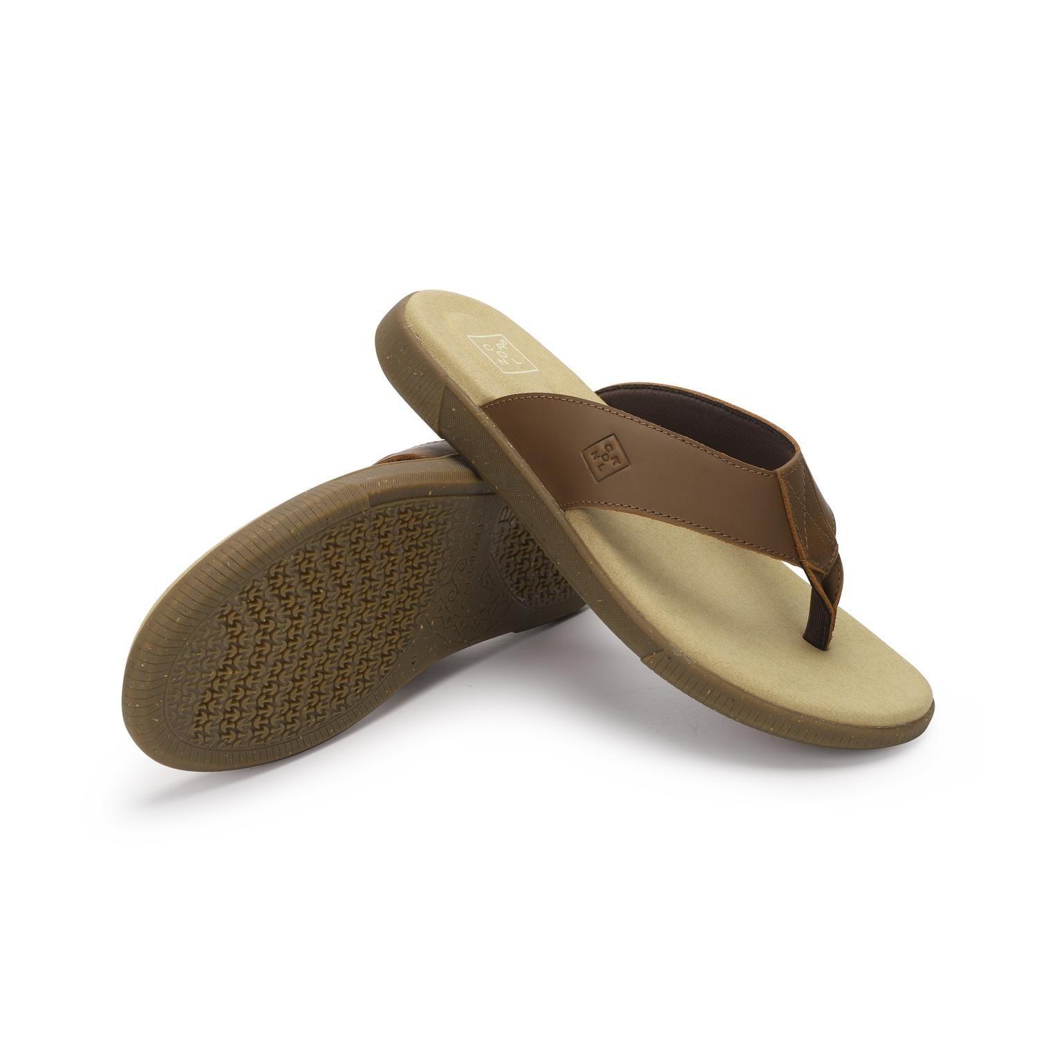 SANDALIAS HOMBRE CUERO HAKUNA-9-08 BRANDY-5