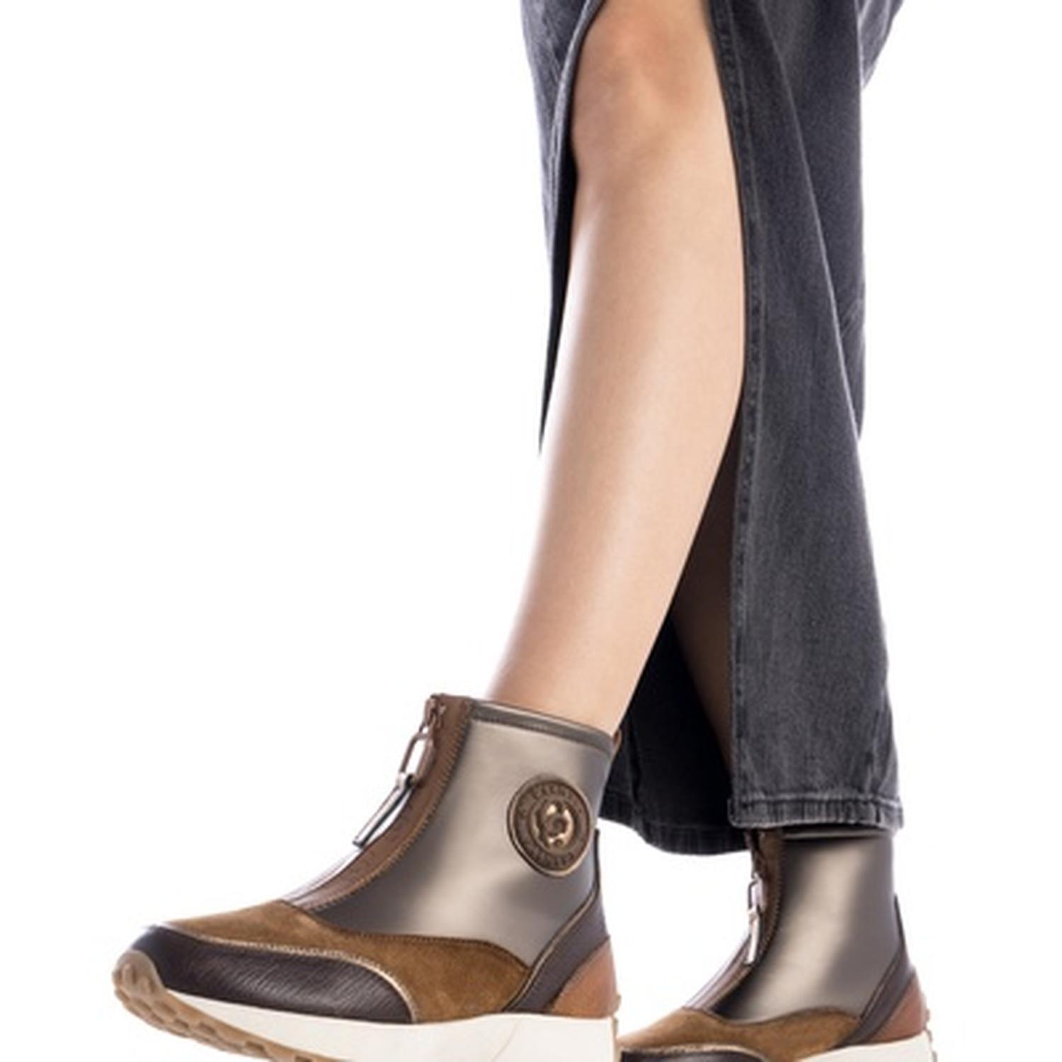 Botines Cuero Mujer Cerys-6-95 Beige Carmela-2