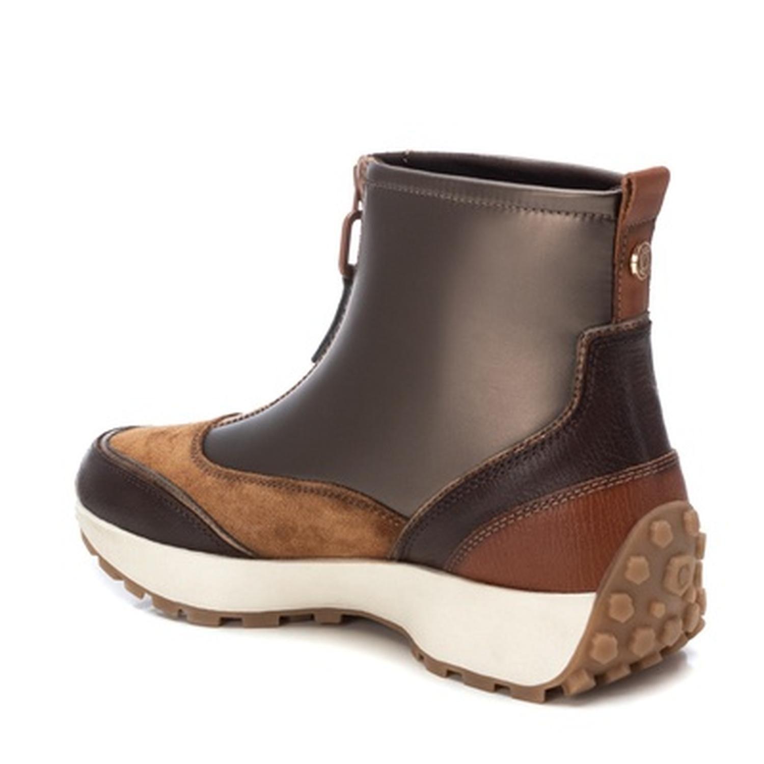 Botines Cuero Mujer Cerys-6-95 Beige Carmela-3