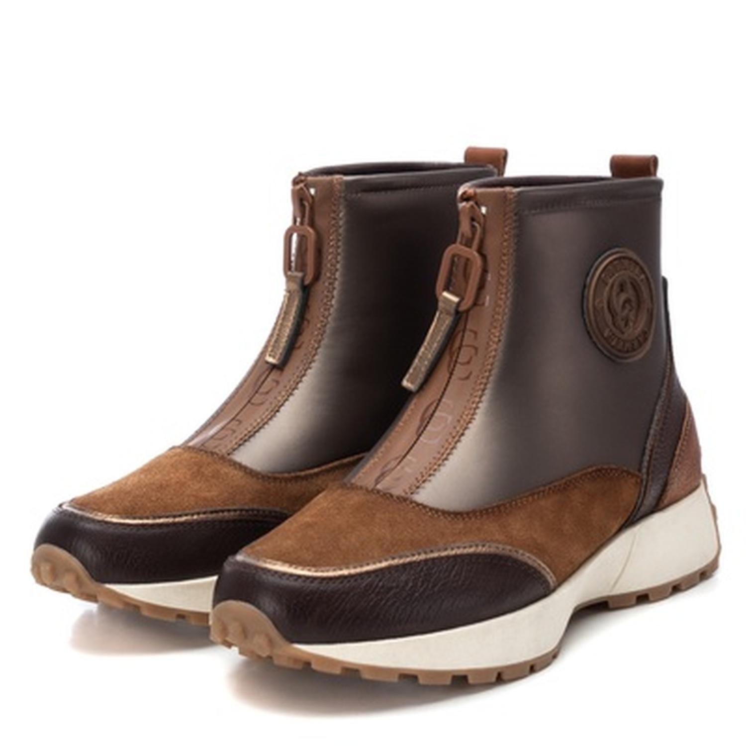 Botines Cuero Mujer Cerys-6-95 Beige Carmela-4