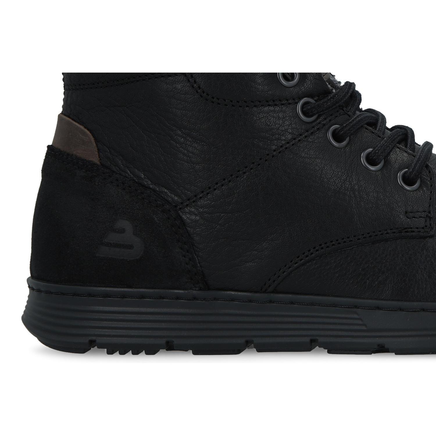 Zapatillas Caña Alta Hombre Cuero Finsbury-6-61 Negro Bullboxer-3