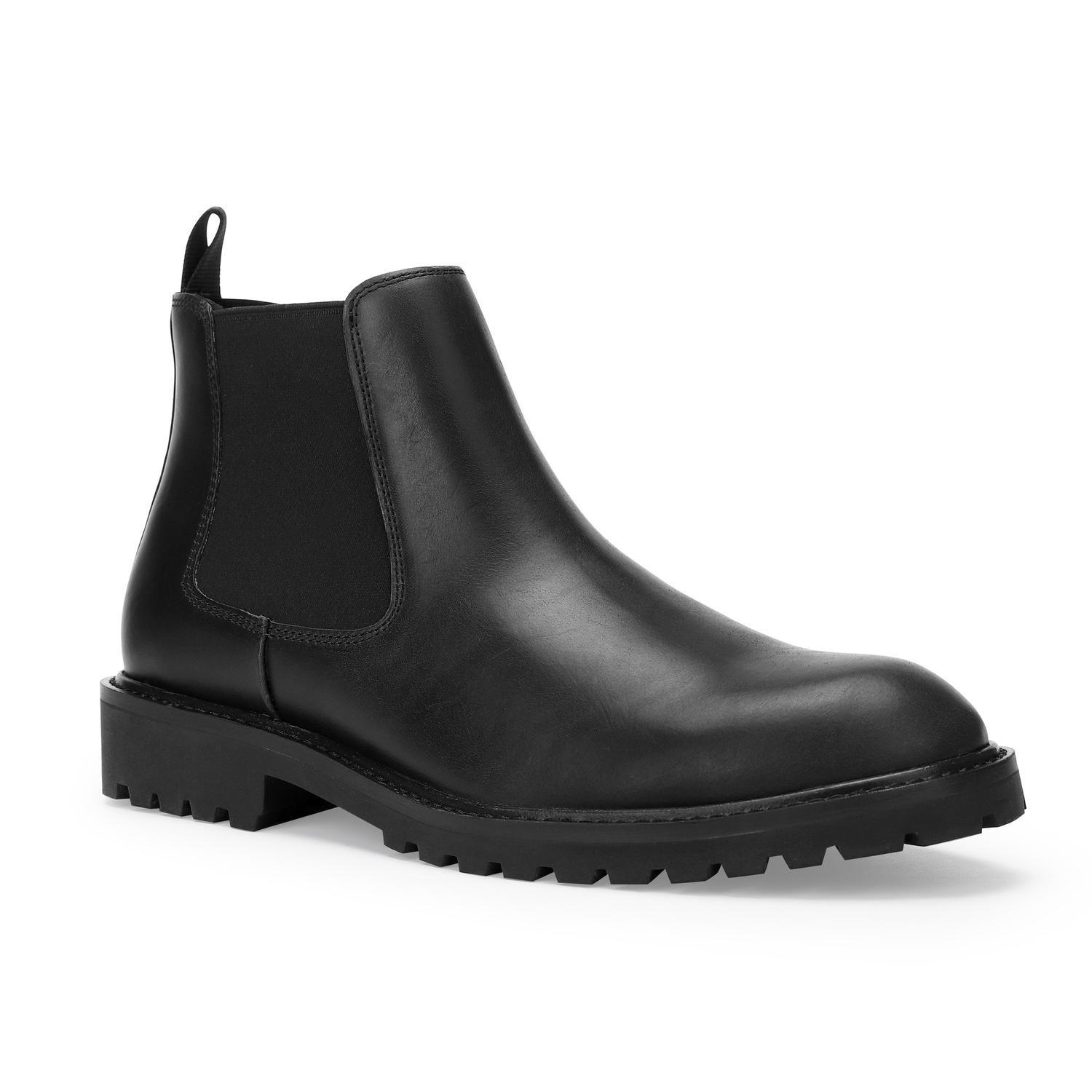 Botines Hombre Chelsea Cuero Camden-6-04 Negro Cardinale-0