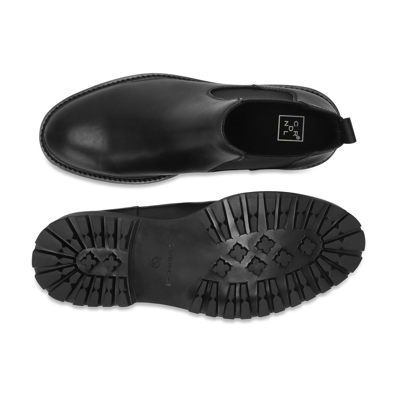 Botines Hombre Chelsea Cuero Camden-6-04 Negro Cardinale-2