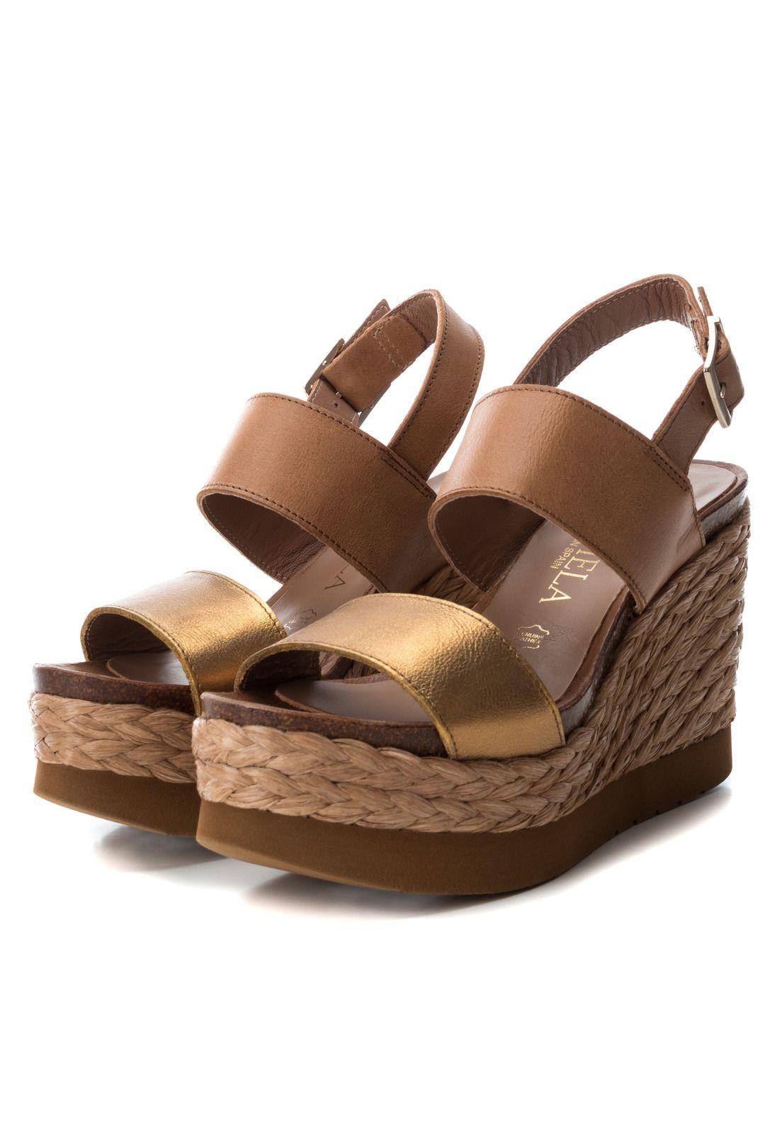 Sandalia Patricia 9 32 Camel A-3