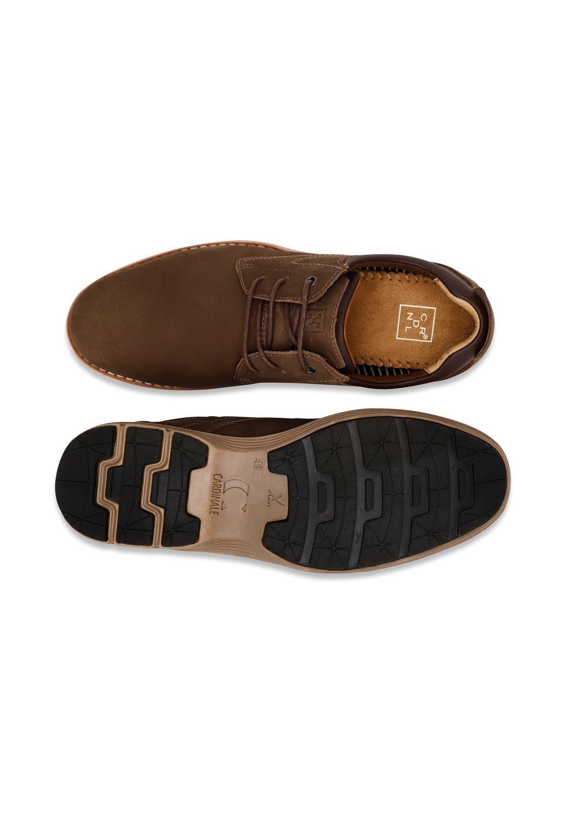 Zapatos Hombre Cuero Dozza-0-20 Taupé Cardinale-2